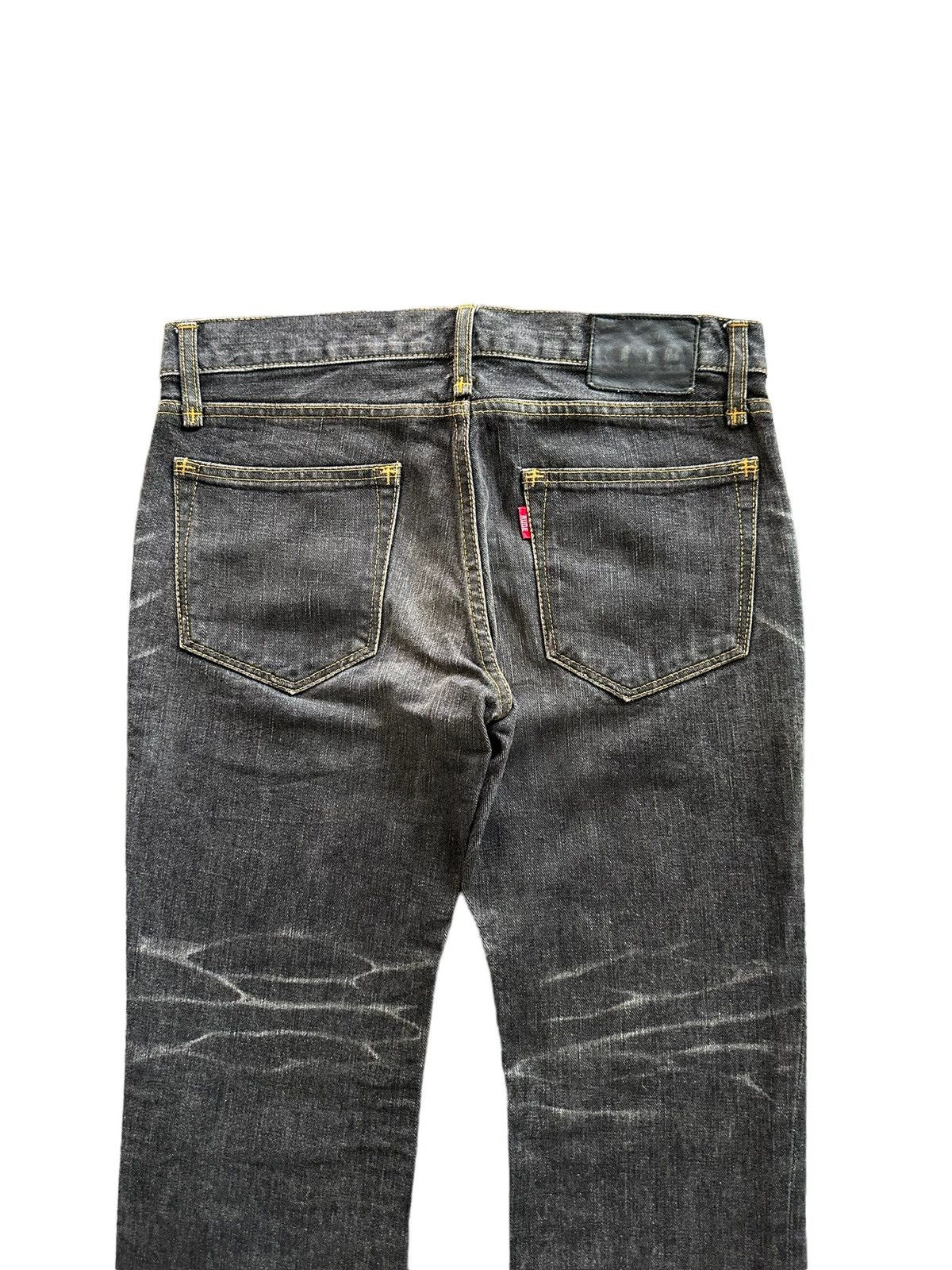 RUDE GALLERY Size 33/40.5 - 00's Rude Gallery distressed jeans Size US 33 - 7 Thumbnail