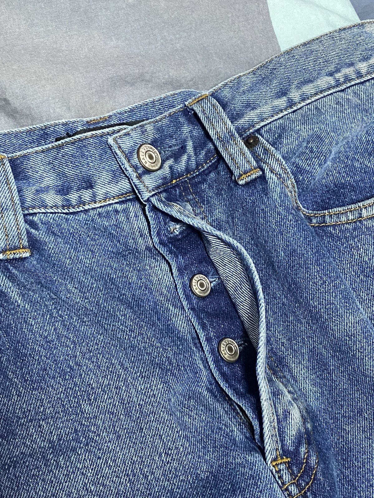Balenciaga Straight Denim Jeans Size US 32 / EU 48 - 5 Thumbnail