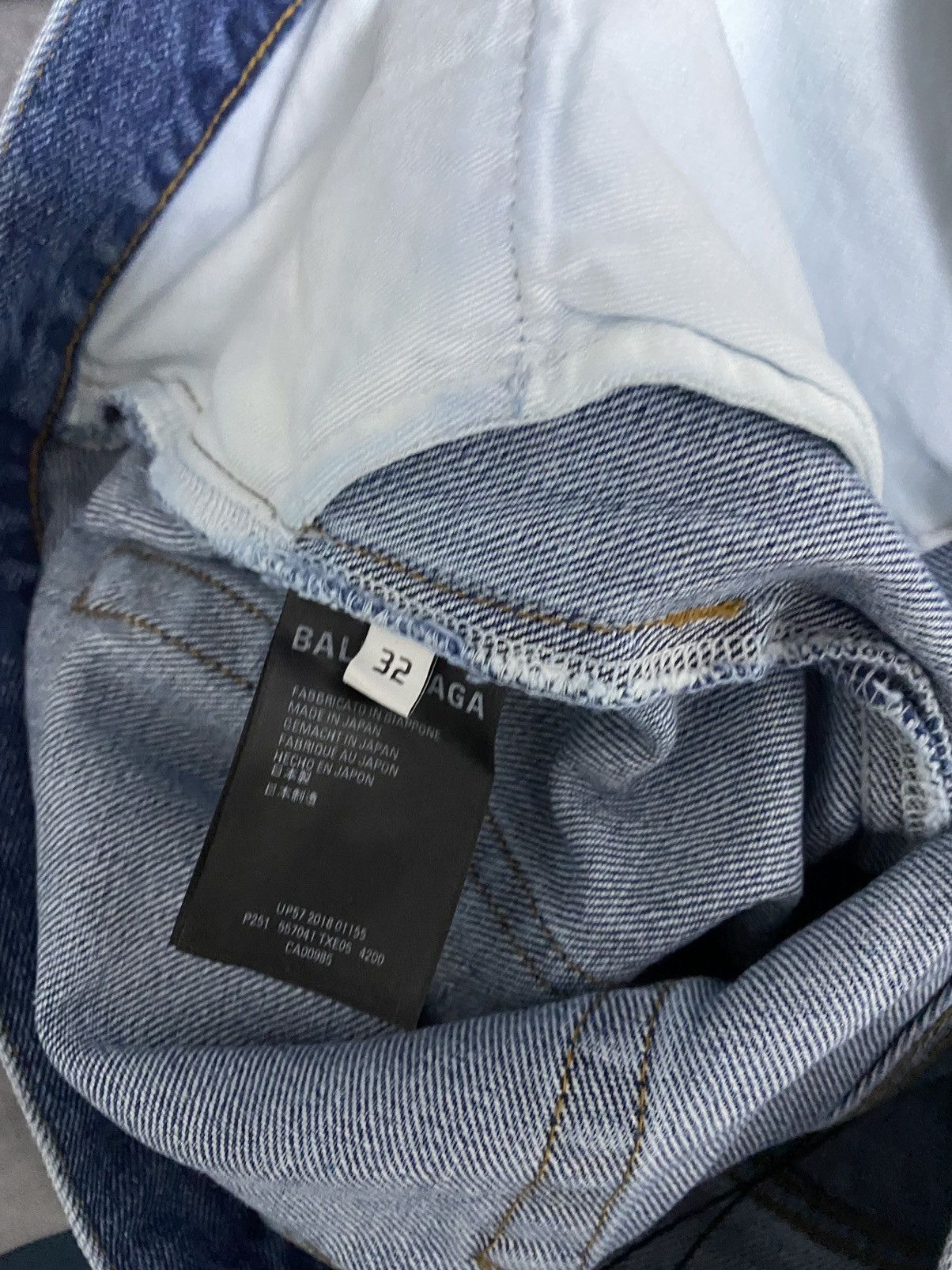 Balenciaga Straight Denim Jeans Size US 32 / EU 48 - 4 Thumbnail