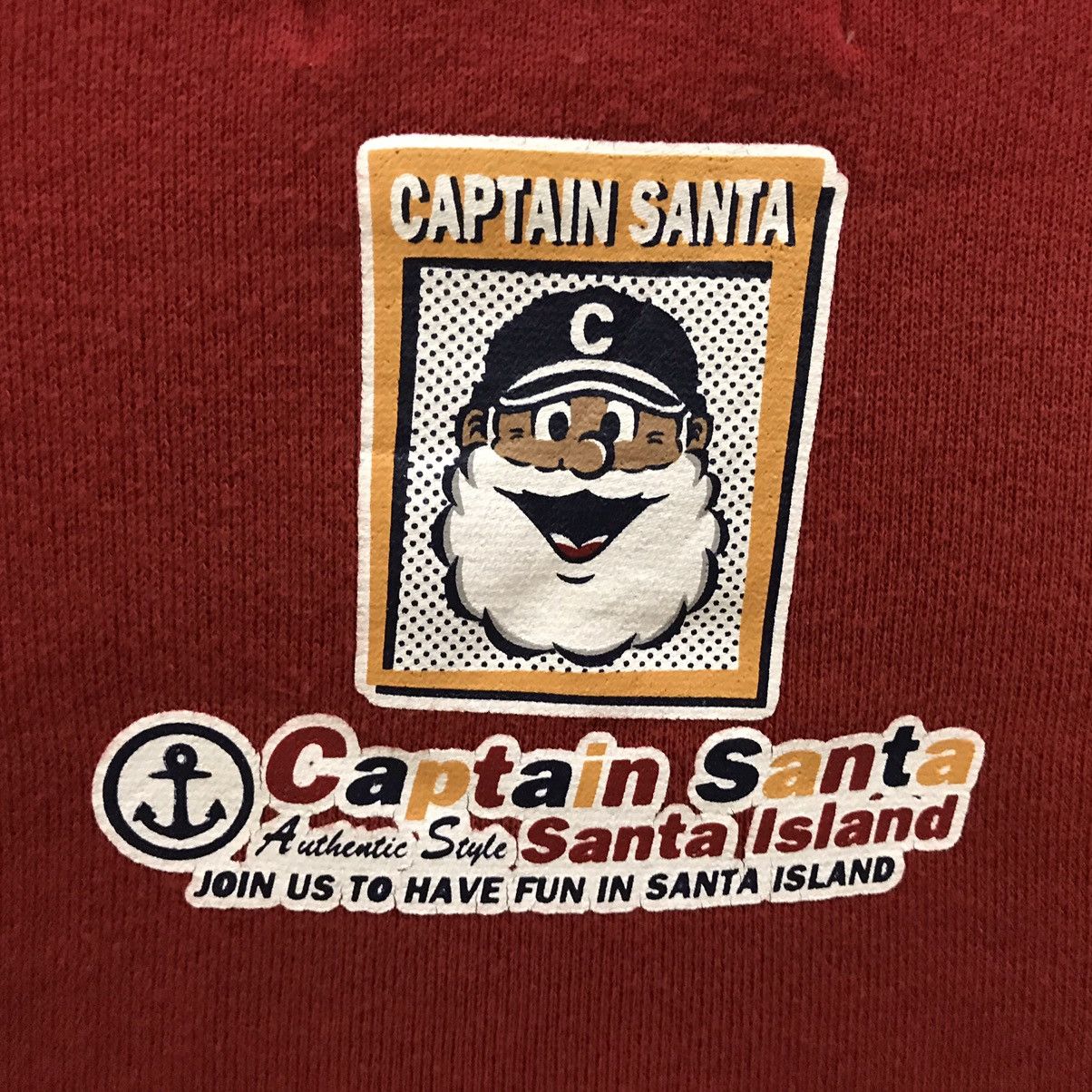 Japanese Brand × Vintage Captain Santa Sweatshirt Crewneck Big Logo Captain Santa Size US S / EU 44-46 / 1 - 7 Thumbnail