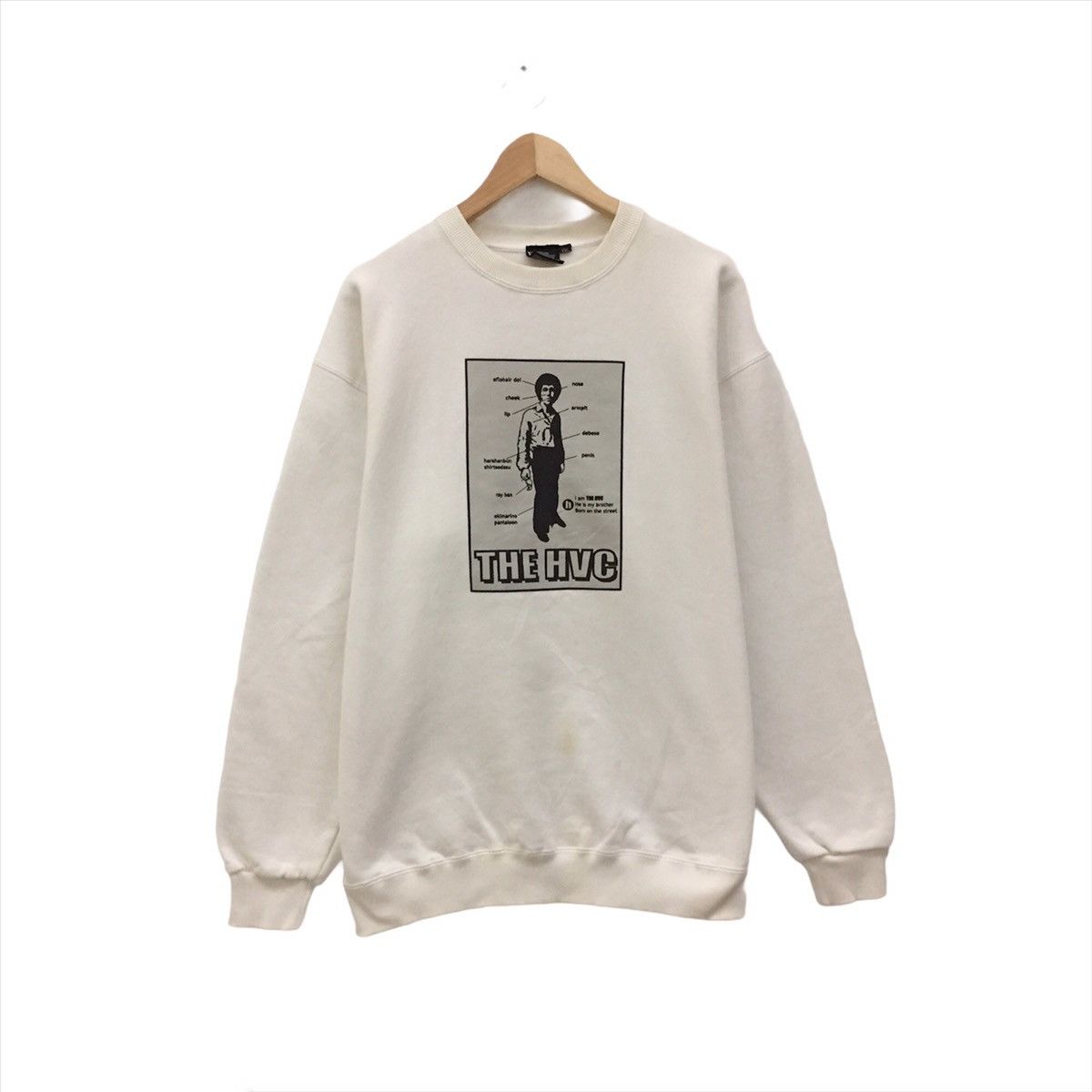 Michael Jackson × Vintage Michael Jackson Lyric Beit It CrewNeck HVC HAVOC Sweatshirt Size US L / EU 52-54 / 3 - 1 Thumbnail