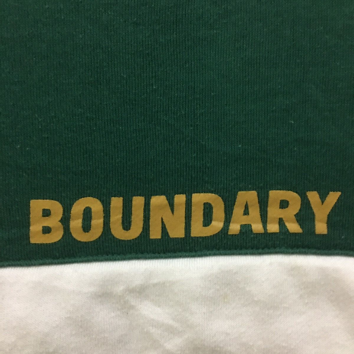 Japanese Brand × Other Vintage Boundary Half Zip Sweatshirt Center Pocket Size US M / EU 48-50 / 2 - 5 Thumbnail