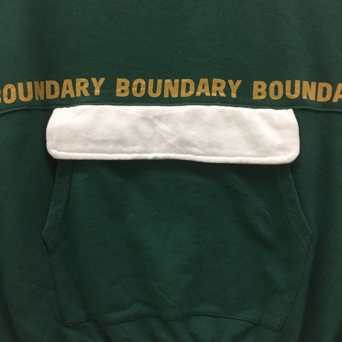 Japanese Brand × Other Vintage Boundary Half Zip Sweatshirt Center Pocket Size US M / EU 48-50 / 2 - 3 Thumbnail