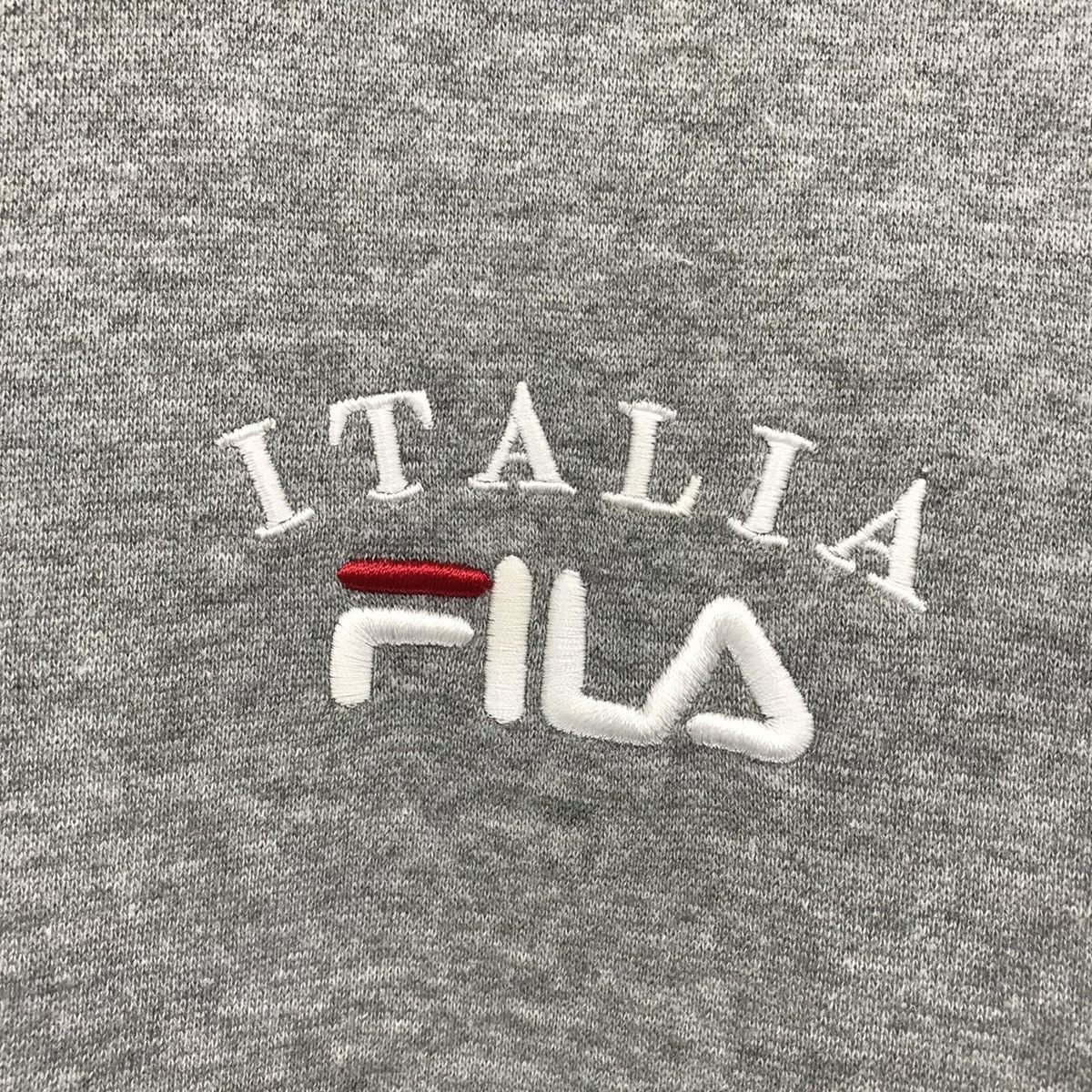 Fila × Vintage FILA Sweatshirt Crew Neck Embroidery Spellout FILA Italia Size US M / EU 48-50 / 2 - 5 Thumbnail