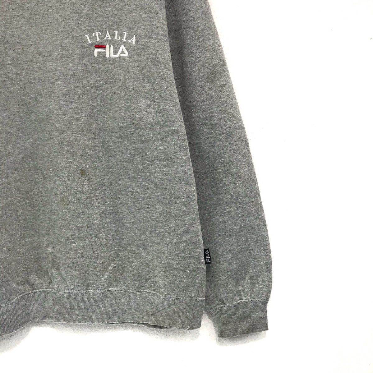 Fila × Vintage FILA Sweatshirt Crew Neck Embroidery Spellout FILA Italia Size US M / EU 48-50 / 2 - 3 Thumbnail