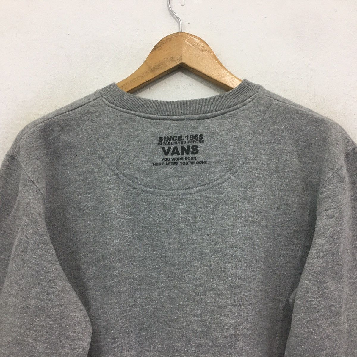 Vans × Welcome Skateboards VANS Sweatshirt Crewneck Big Logo Spellout VANS Since 1966 Size US M / EU 48-50 / 2 - 6 Thumbnail