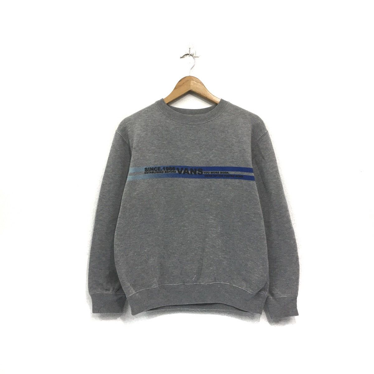 Vans × Welcome Skateboards VANS Sweatshirt Crewneck Big Logo Spellout VANS Since 1966 Size US M / EU 48-50 / 2 - 1 Thumbnail