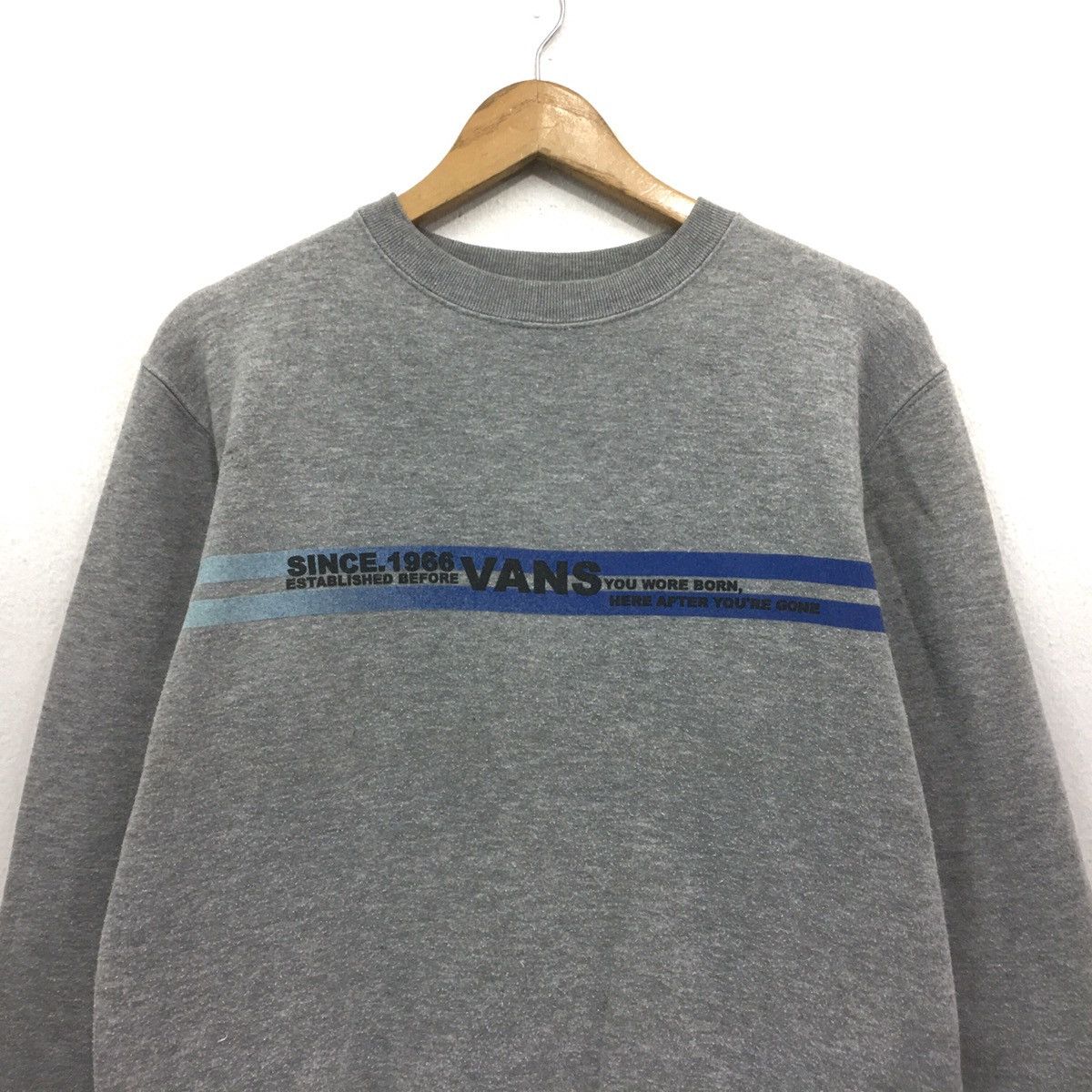 Vans × Welcome Skateboards VANS Sweatshirt Crewneck Big Logo Spellout VANS Since 1966 Size US M / EU 48-50 / 2 - 3 Thumbnail