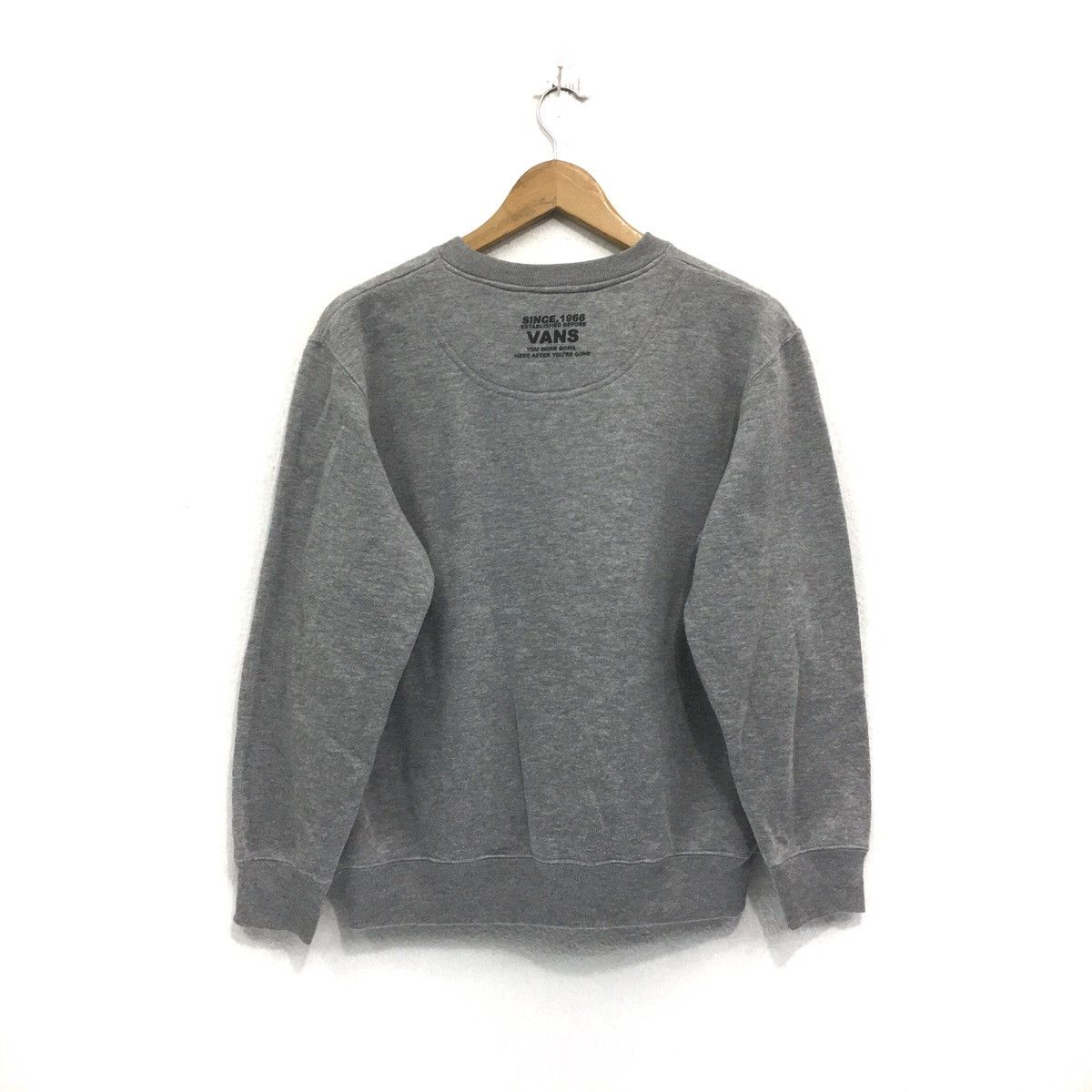 Vans × Welcome Skateboards VANS Sweatshirt Crewneck Big Logo Spellout VANS Since 1966 Size US M / EU 48-50 / 2 - 5 Thumbnail