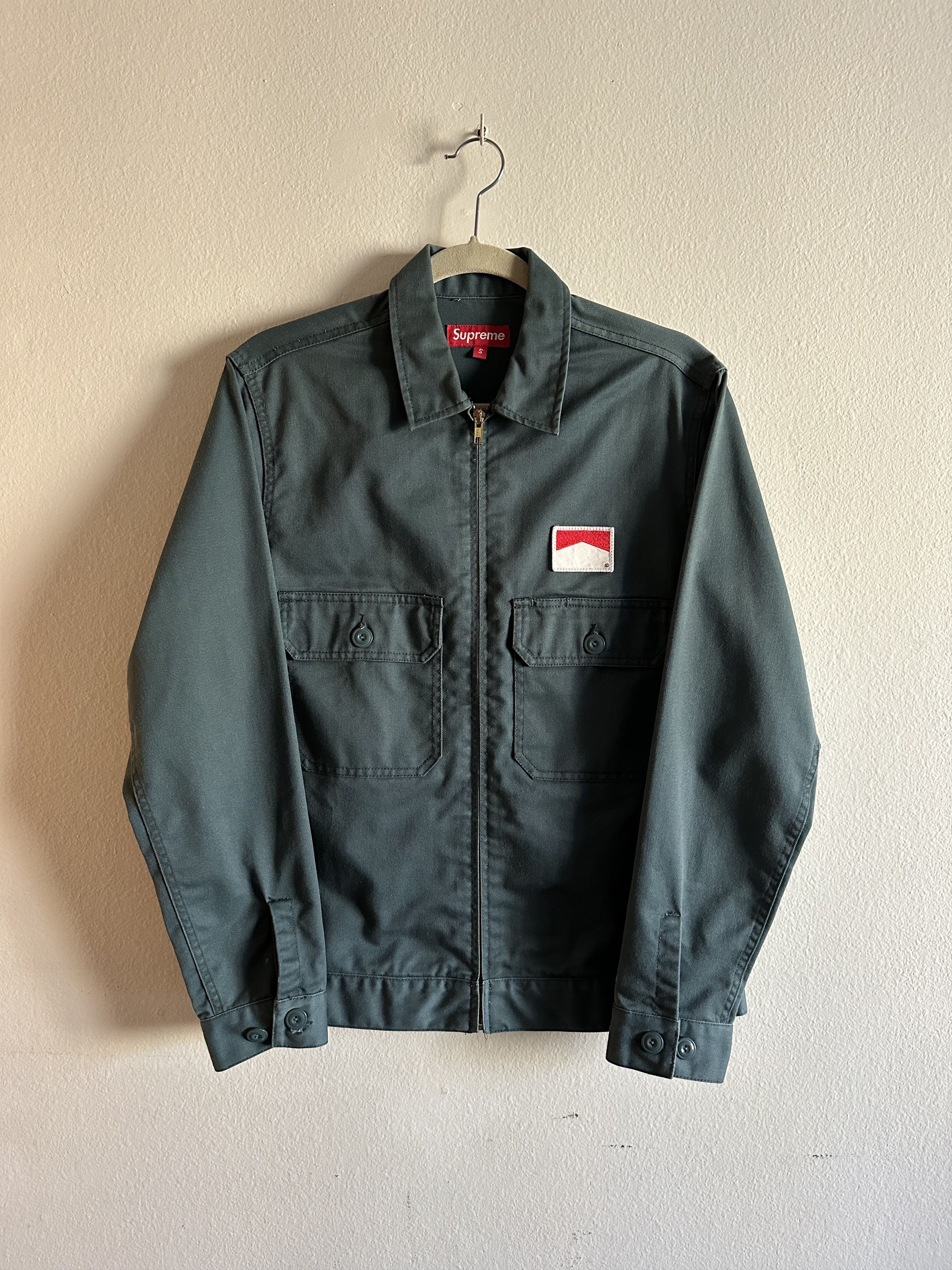 Supreme Marlboro Work Jacket | Grailed