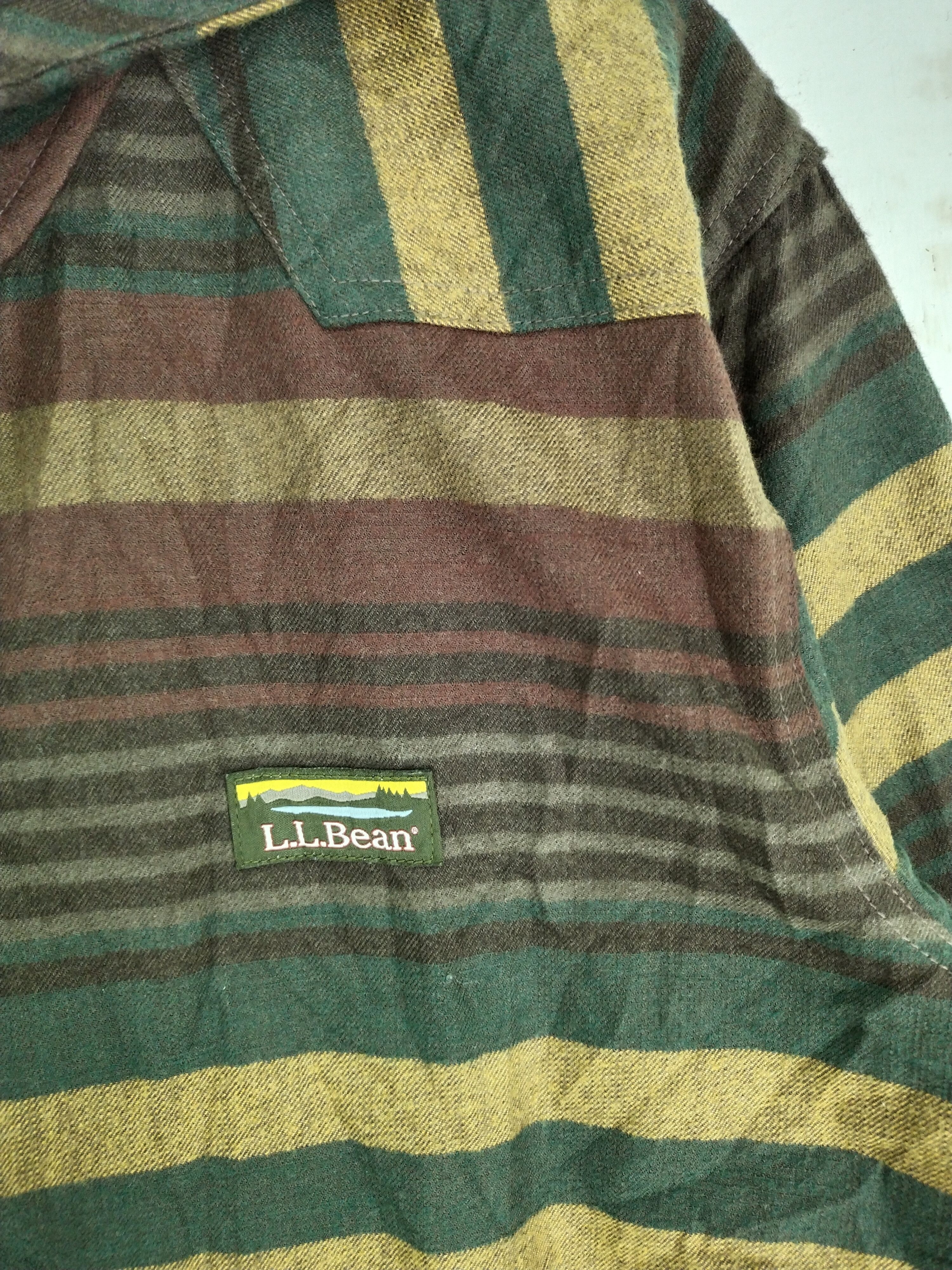 L.L. Bean × Vintage VTG 90s PULLOVERS ACTIVEWEAR HOODIE JACKET Size US L / EU 52-54 / 3 - 9 Thumbnail