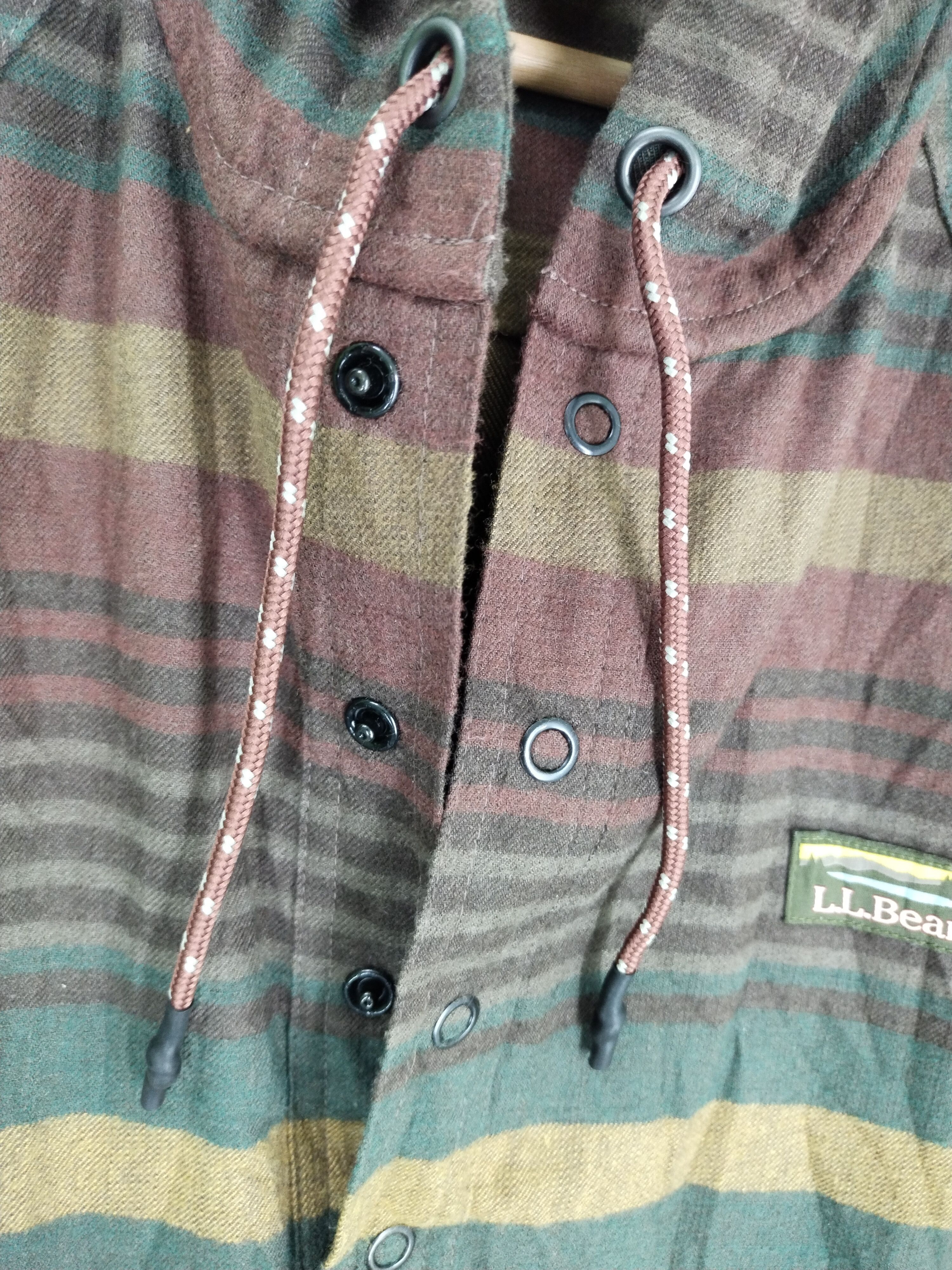 L.L. Bean × Vintage VTG 90s PULLOVERS ACTIVEWEAR HOODIE JACKET Size US L / EU 52-54 / 3 - 5 Thumbnail