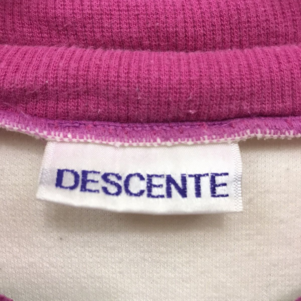 Descente × Japanese Brand Vintage Descente HalfZip Sweatshirt Embroidered Center Logo Size US S / EU 44-46 / 1 - 7 Thumbnail
