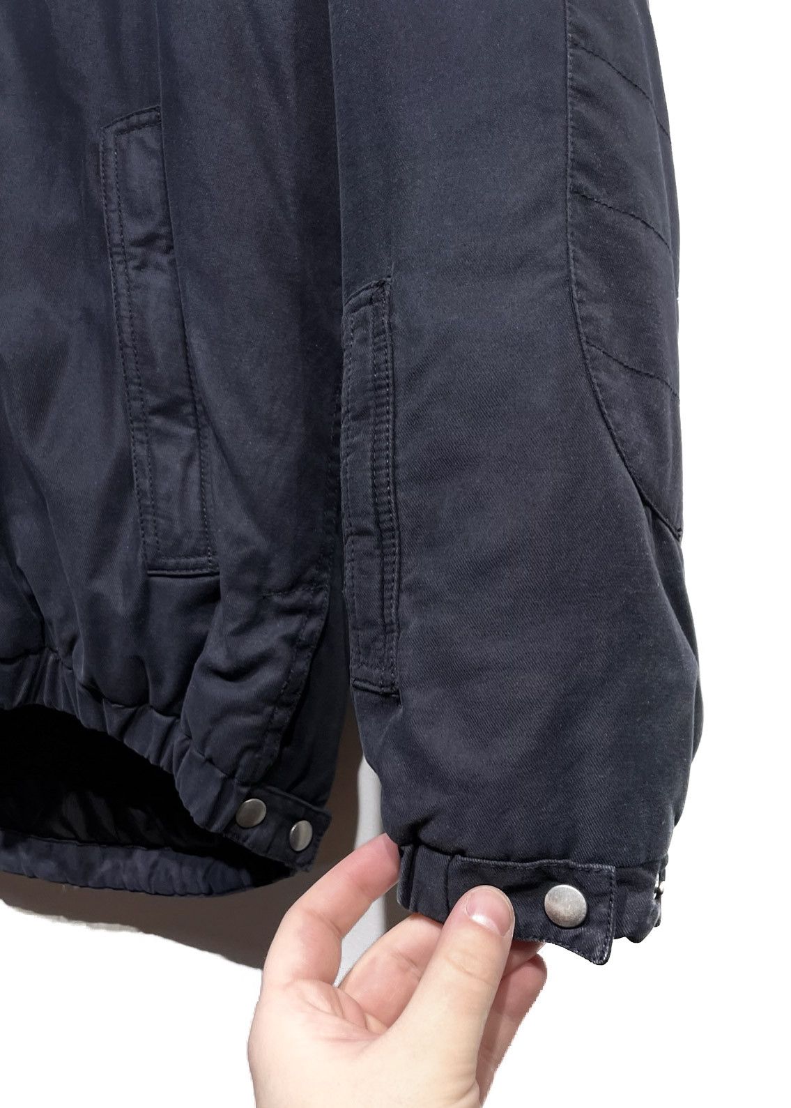Givenchy Givenchy Vintage Black Jacket with Fur Trim Size US S / EU 44-46 / 1 - 2 Thumbnail