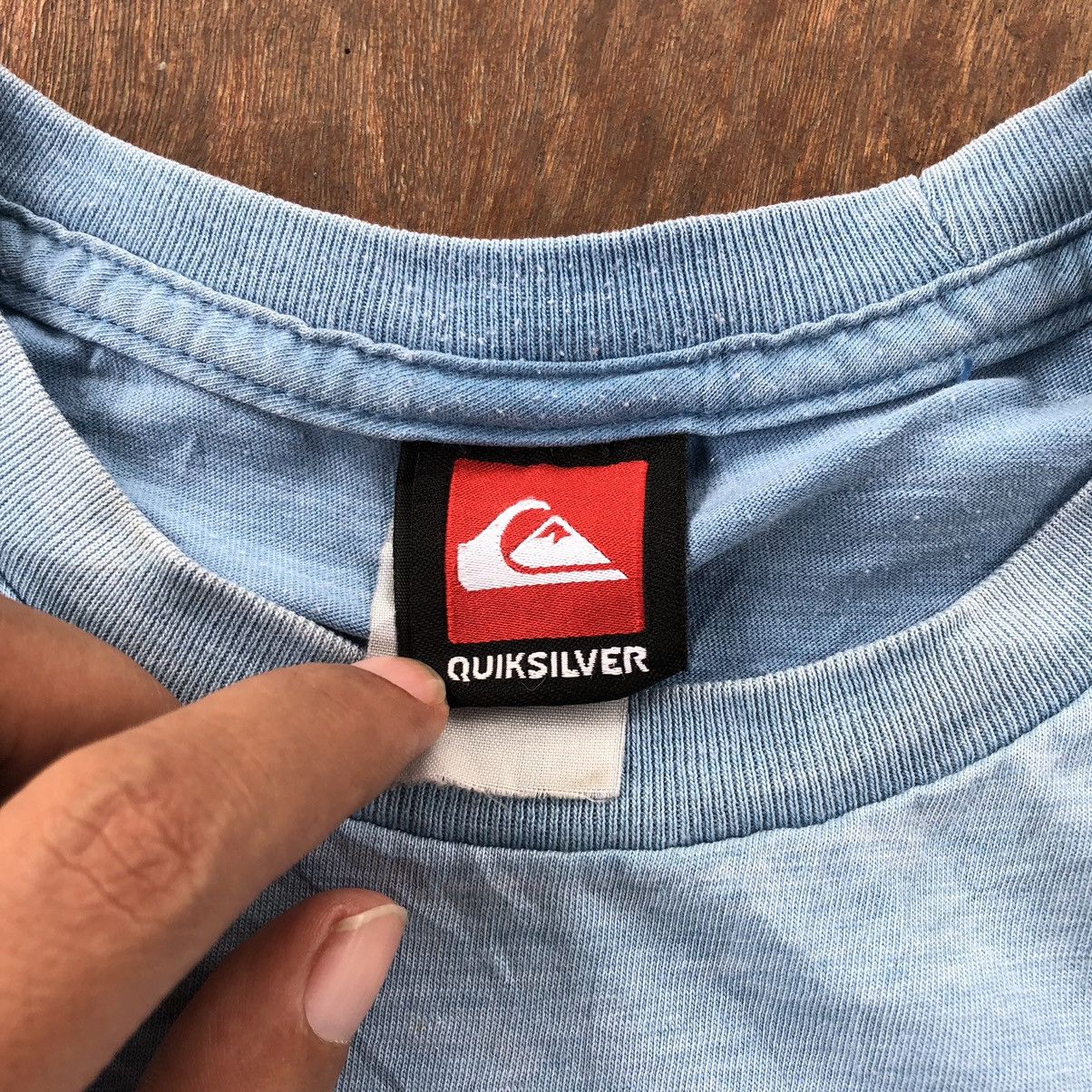 Quiksilver Vintage Thrashed Faded Quiksilver Surfing T Shirt Size US XL / EU 56 / 4 - 4 Thumbnail