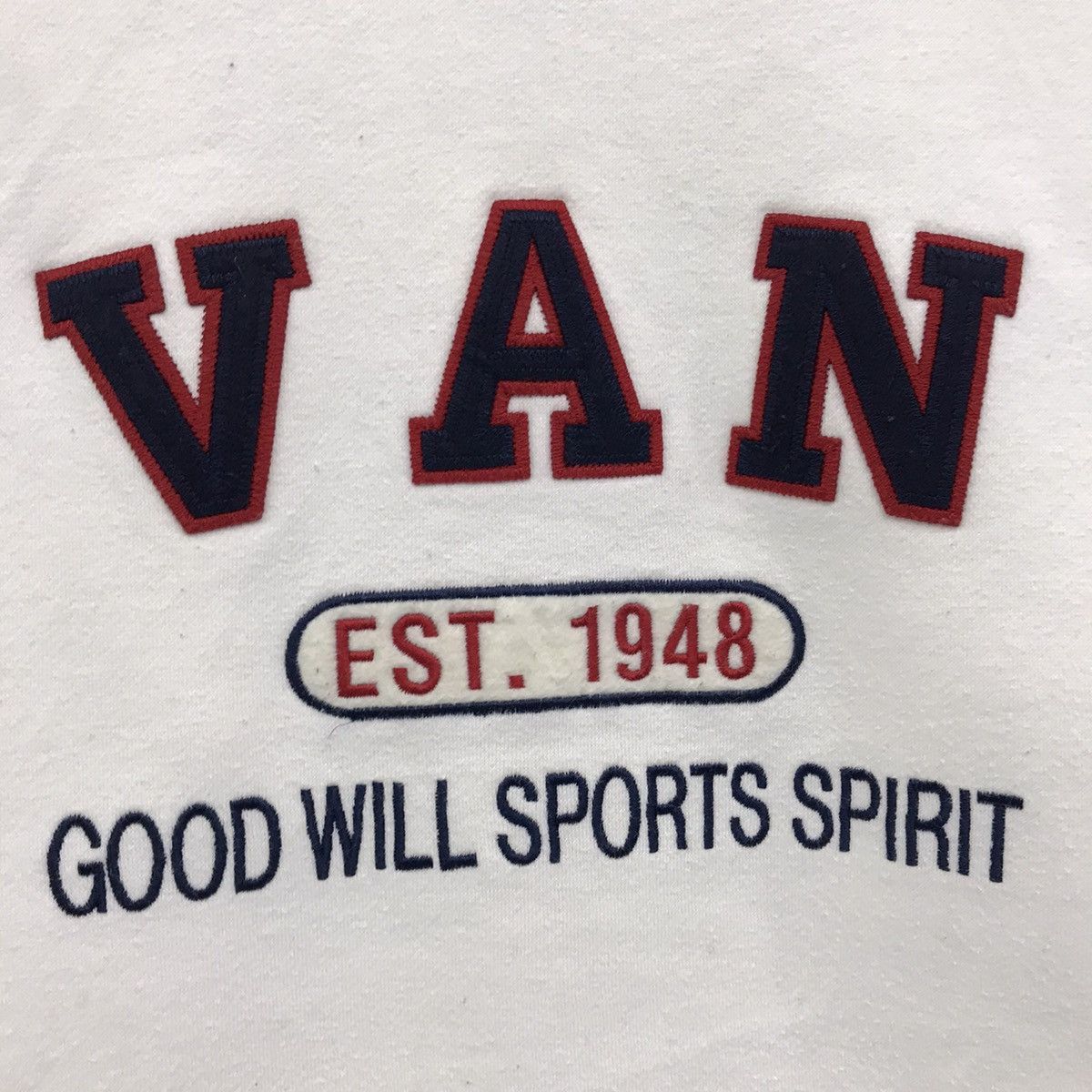 Japanese Brand × Van Vintage Van Sport Sweatshirt Van Jac Size US M / EU 48-50 / 2 - 2 Thumbnail