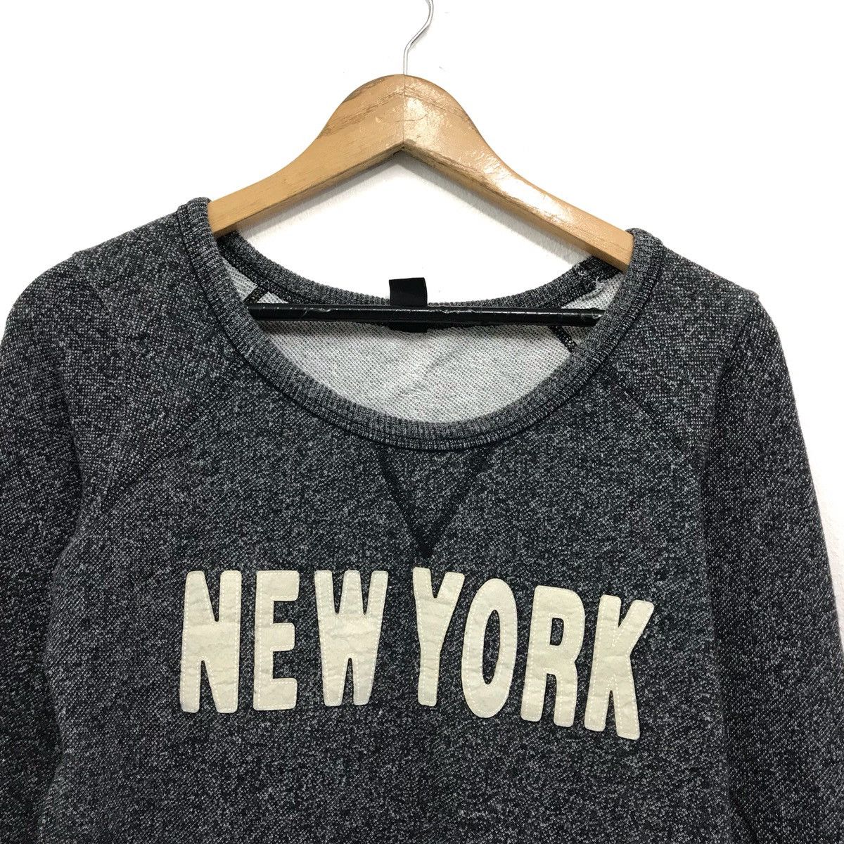 Japanese Brand Vintage New York Sweatshirt Biglogo Spellout New York Size US S / EU 44-46 / 1 - 2 Thumbnail