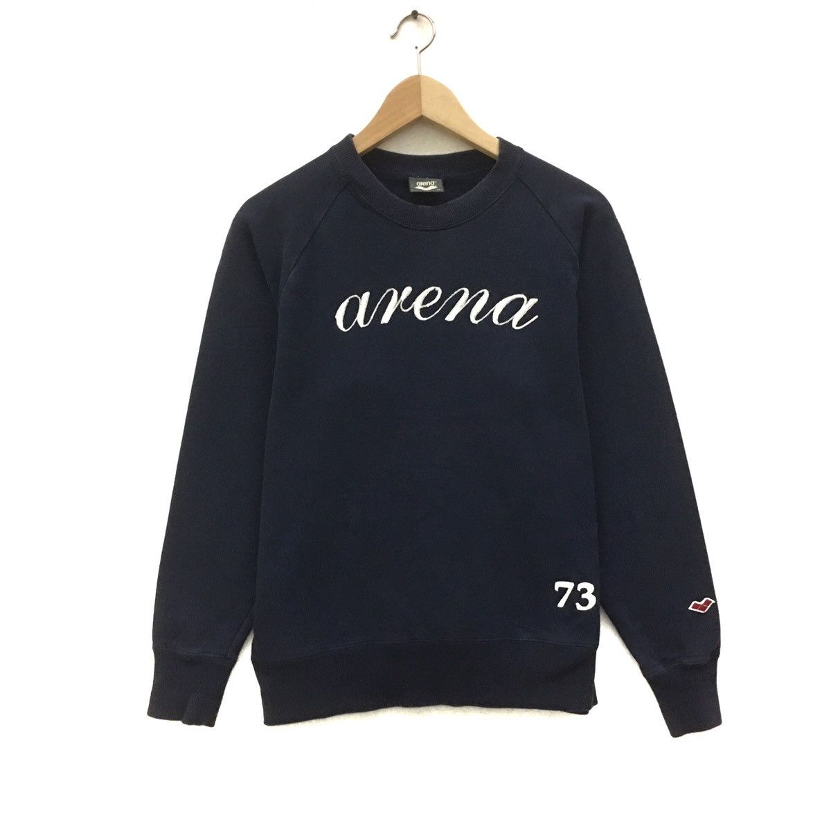 Japanese Brand × Vintage Vintage Arena Sweatshirt Embroidery Biglogo Spellout Arena Size US S / EU 44-46 / 1 - 1 Thumbnail