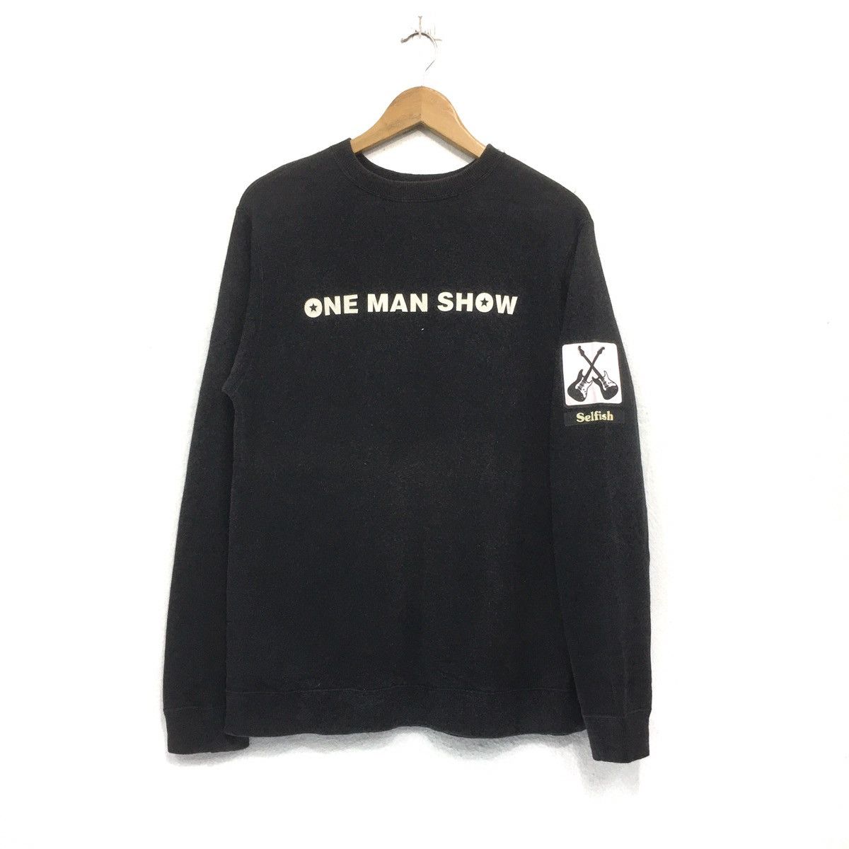 Japanese Brand One Man Show Selfish Sweatshirt Crewneck One ManShow Size US M / EU 48-50 / 2 - 1 Thumbnail