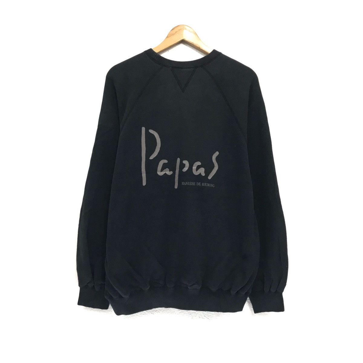 Japanese Brand × Vintage Vintage Papas Sweatshirt Size US L / EU 52-54 / 3 - 1 Thumbnail