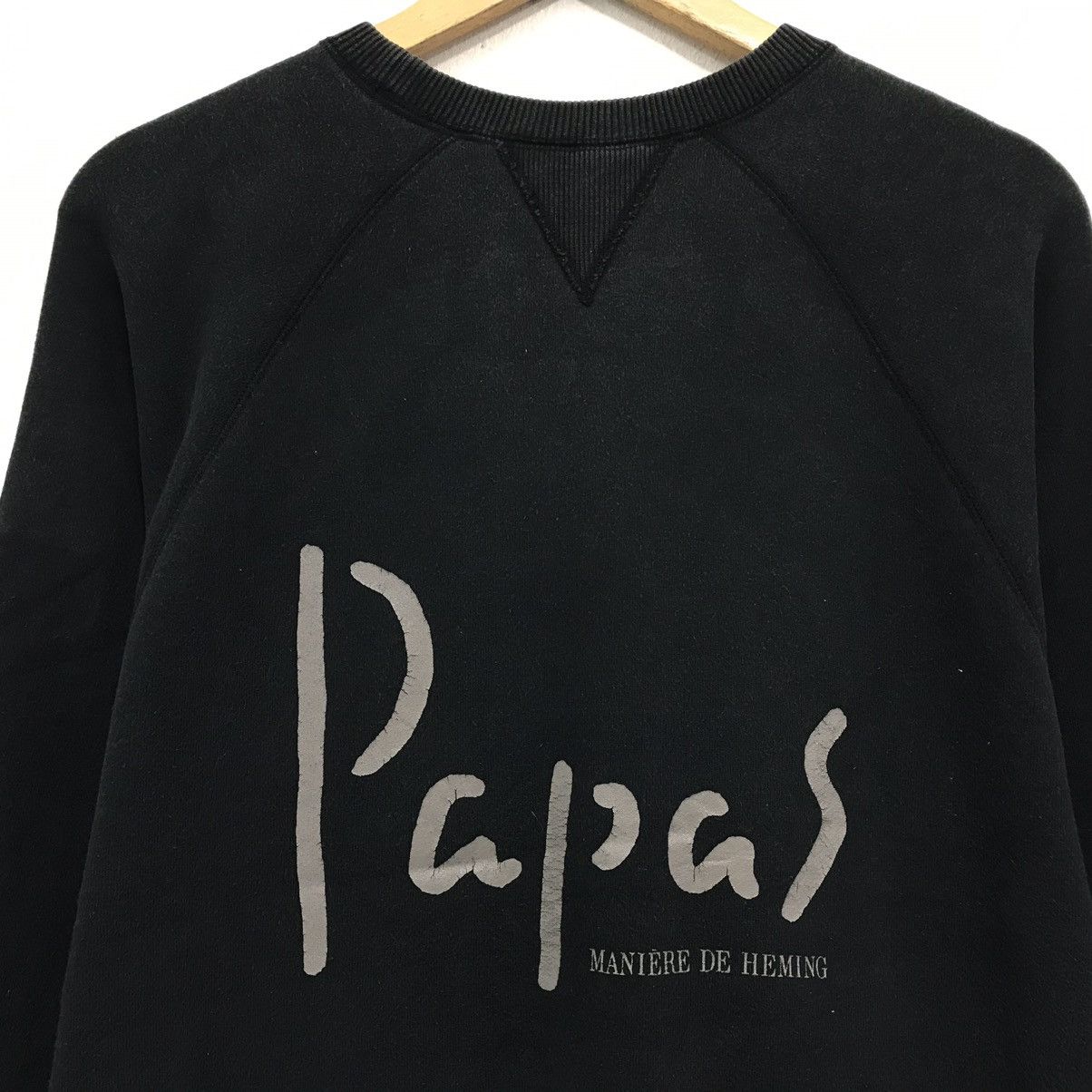 Japanese Brand × Vintage Vintage Papas Sweatshirt Size US L / EU 52-54 / 3 - 3 Thumbnail