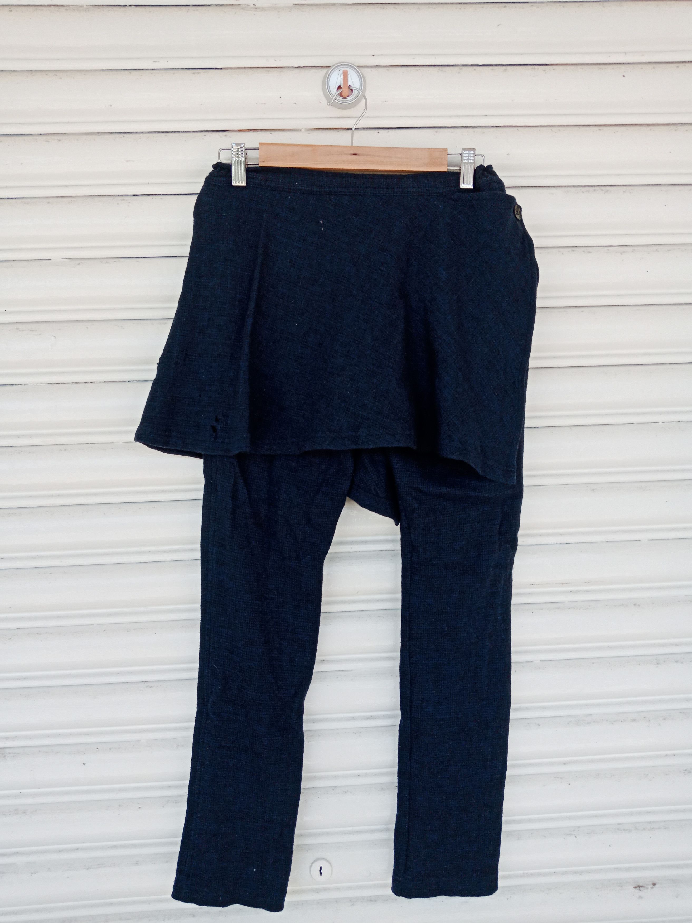 Yohji Yamamoto Y's Removable Skirts 100% Wool