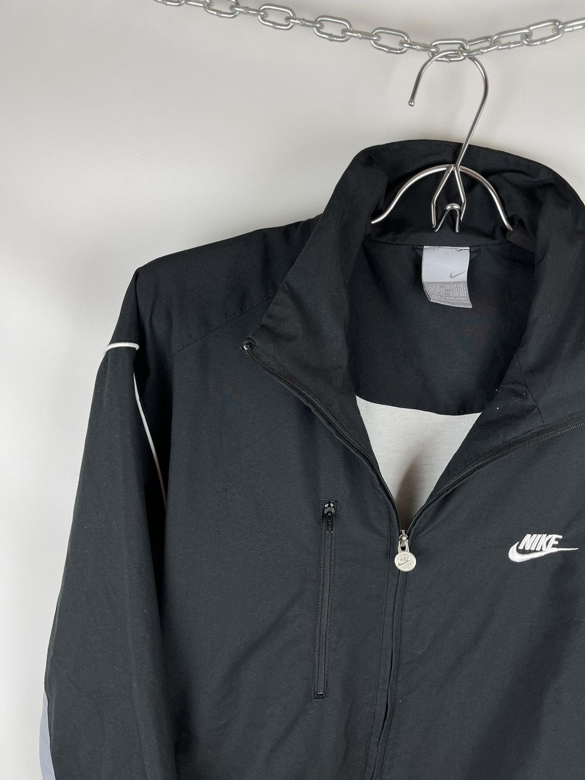 Nike Nike vintage y2k pocket logo swoosh track top jacket Size US M / EU 48-50 / 2 - 2 Thumbnail