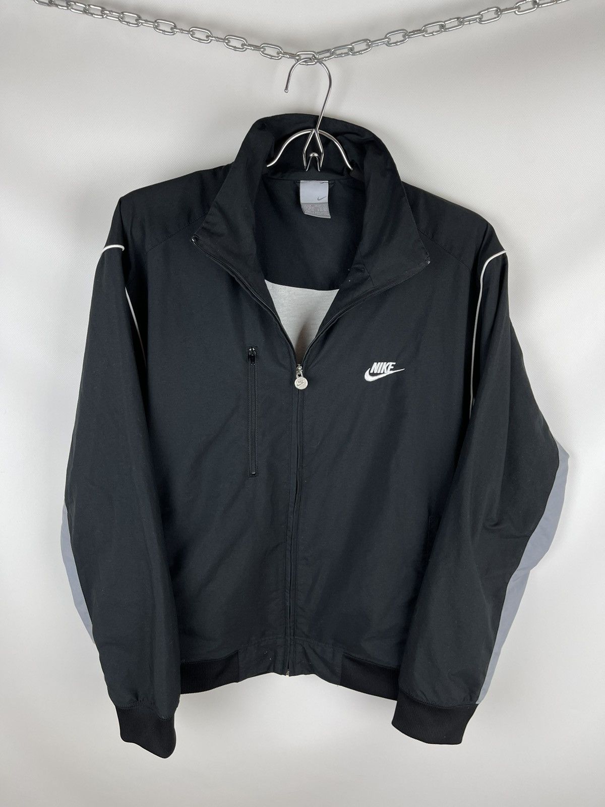 Nike Nike vintage y2k pocket logo swoosh track top jacket Size US M / EU 48-50 / 2 - 1 Thumbnail