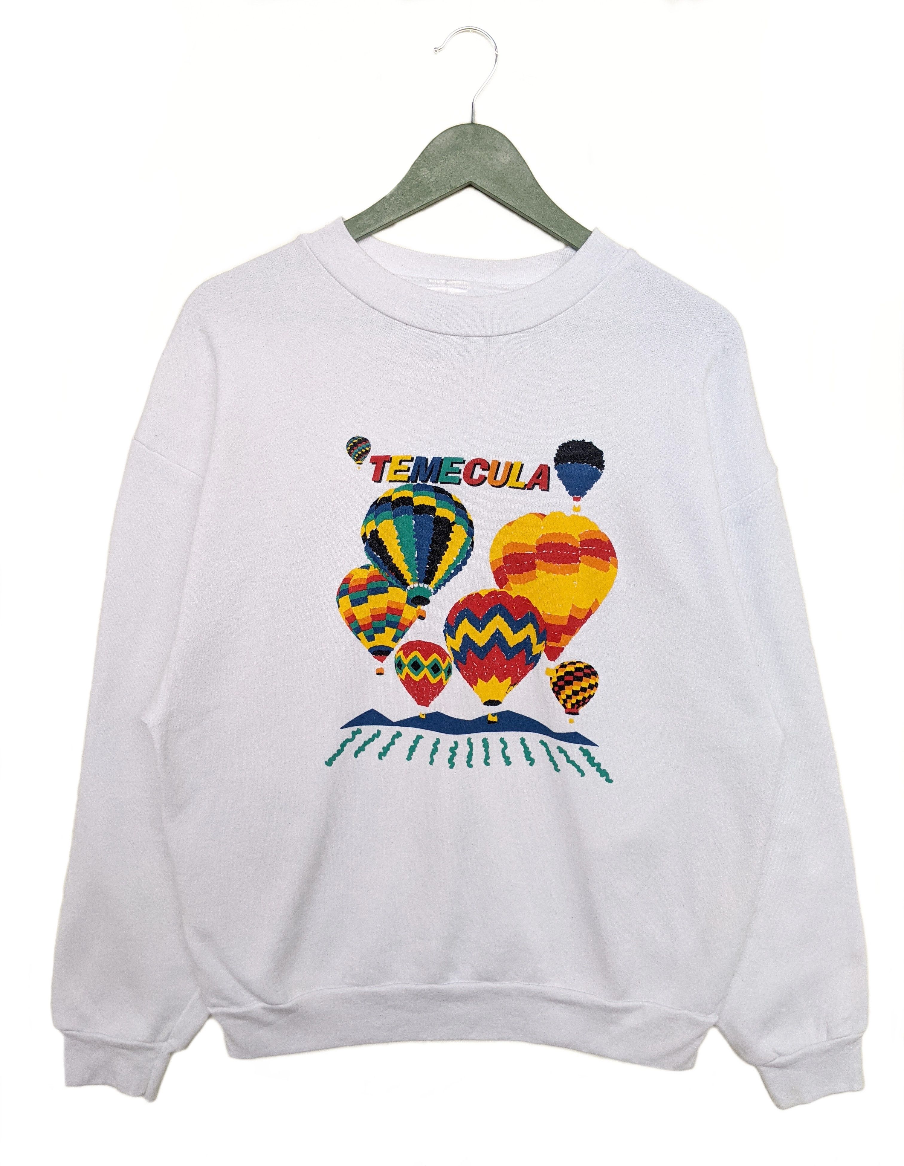 Vintage Vintage Temecula Air Balloon Festival Sweatshirt Size US XL / EU 56 / 4 - 1 Thumbnail