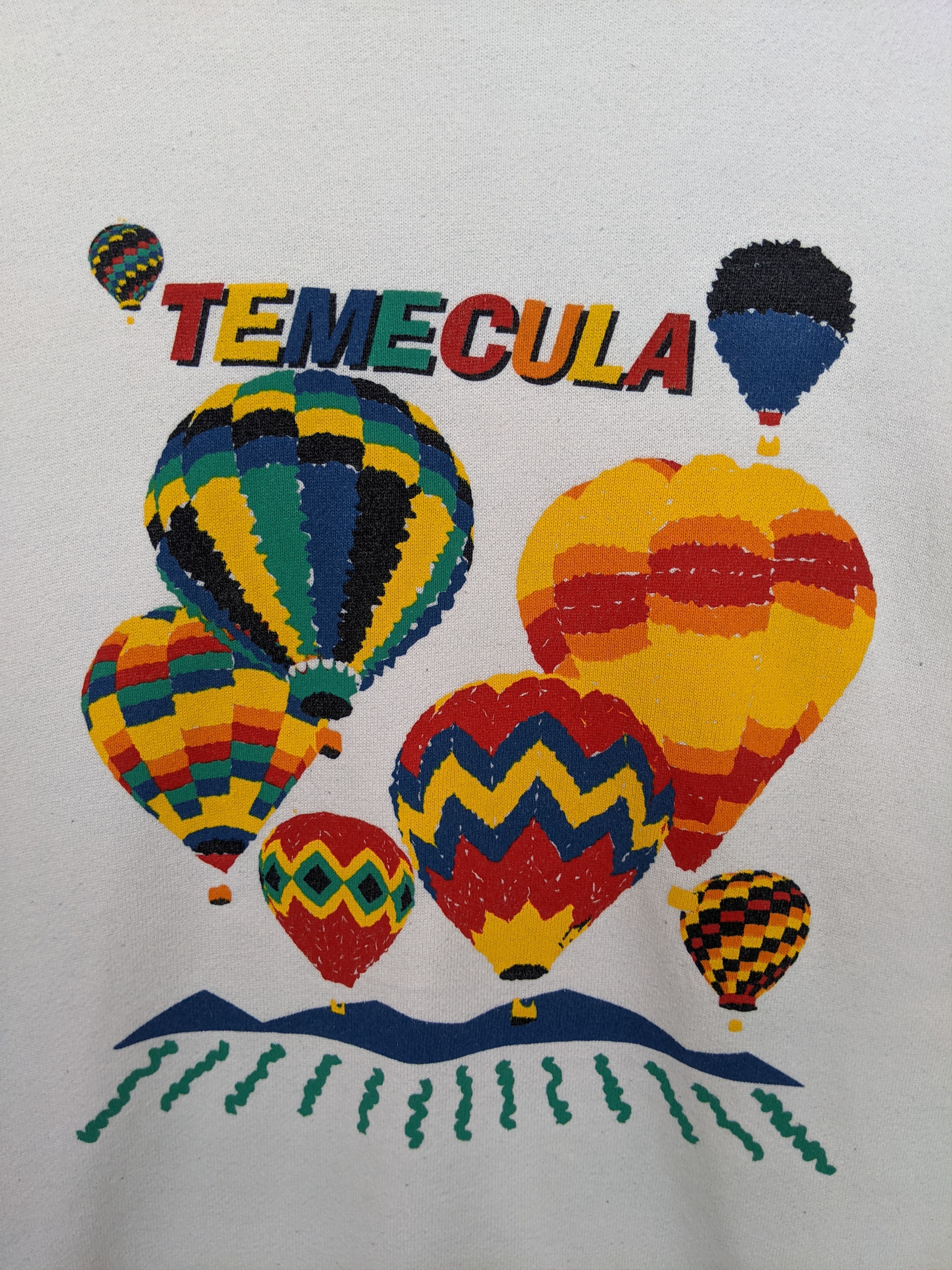 Vintage Vintage Temecula Air Balloon Festival Sweatshirt Size US XL / EU 56 / 4 - 3 Thumbnail