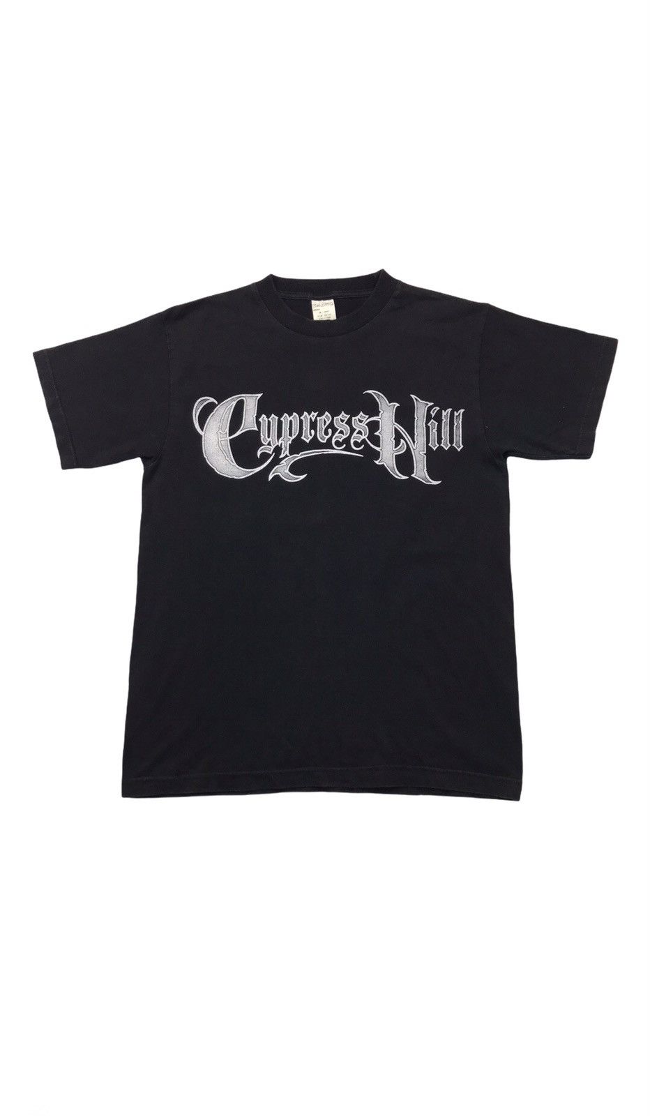 image of Band Tees x Rap Tees Vintage Cypress Hill Printed Bootleg T-Shirt in White, Men's (Size Small)