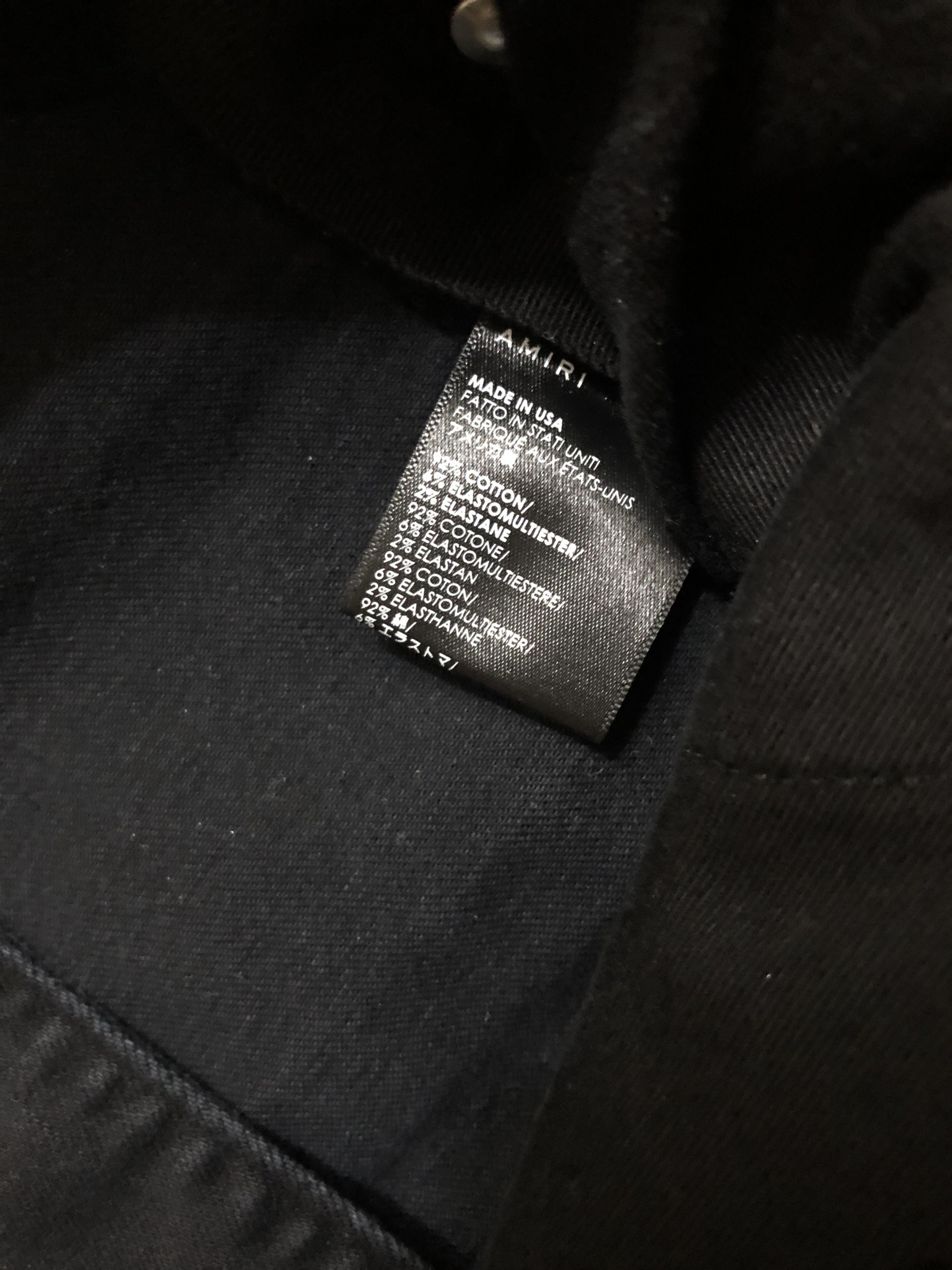 Amiri NEW AMIRI Shotgun Classic jeans Antique black W0M01524SD Size US 30 / EU 46 - 6 Thumbnail