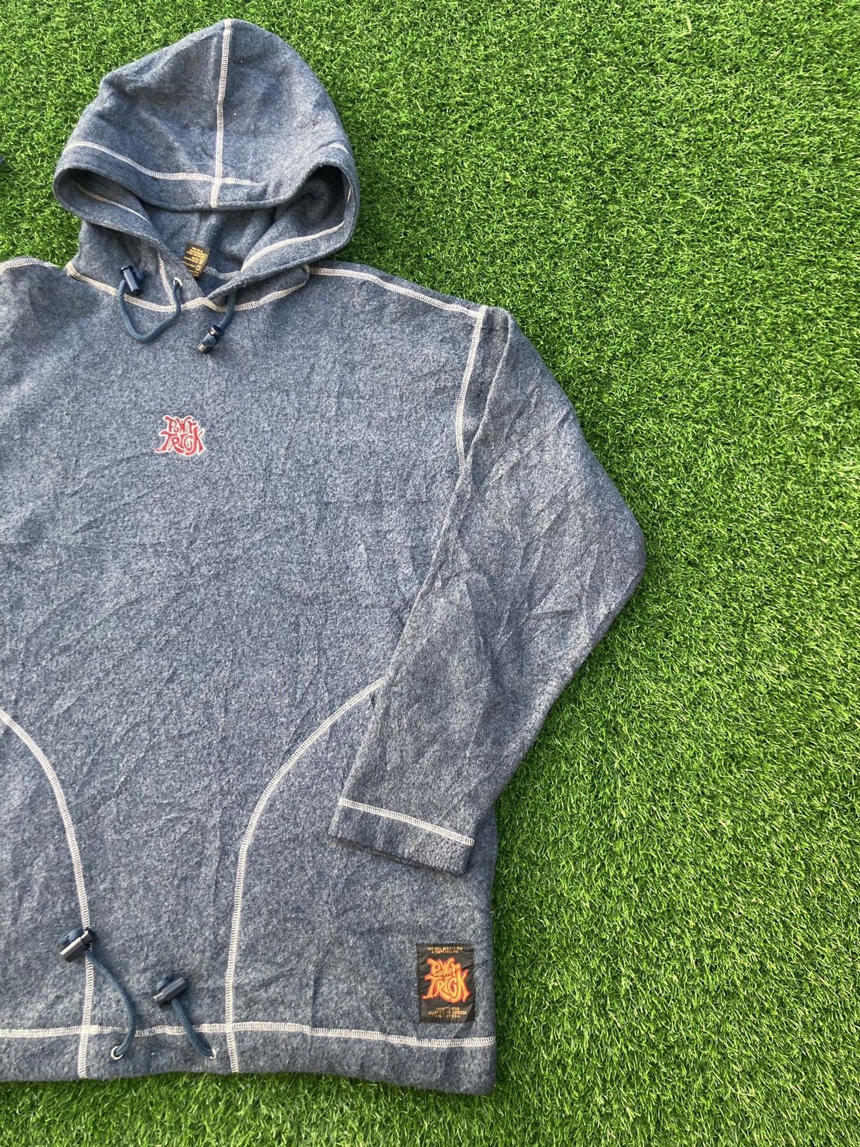 Japanese Brand POWER TRICK HOODIE Size US L / EU 52-54 / 3 - 3 Thumbnail