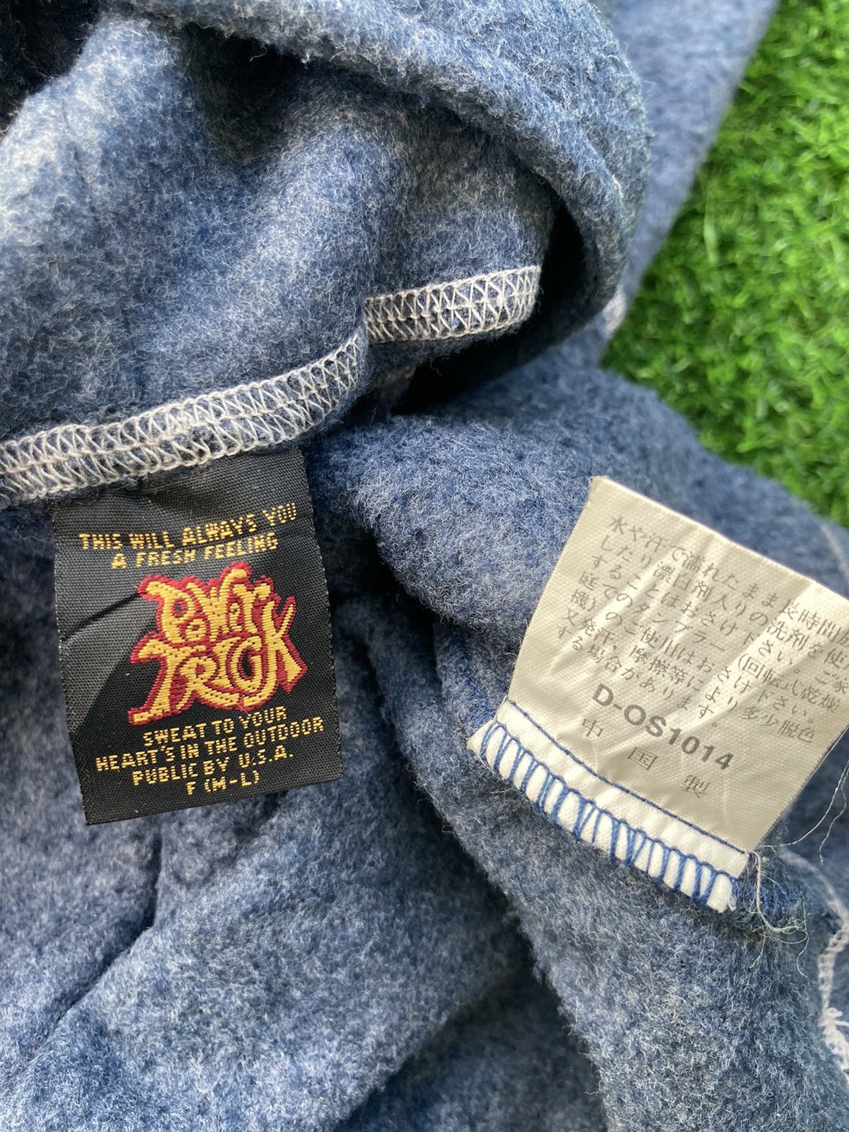 Japanese Brand POWER TRICK HOODIE Size US L / EU 52-54 / 3 - 6 Thumbnail