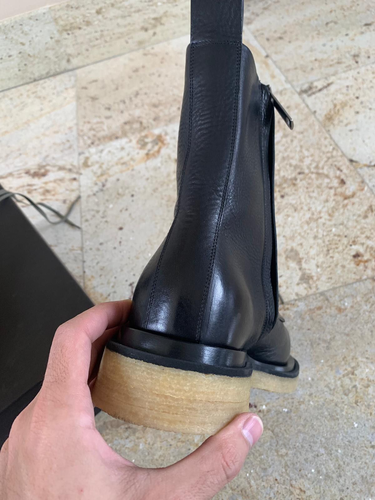 Bottega Veneta o1rshd1 Lace Up Boots in Black Size US 8 / EU 41 - 9 Thumbnail