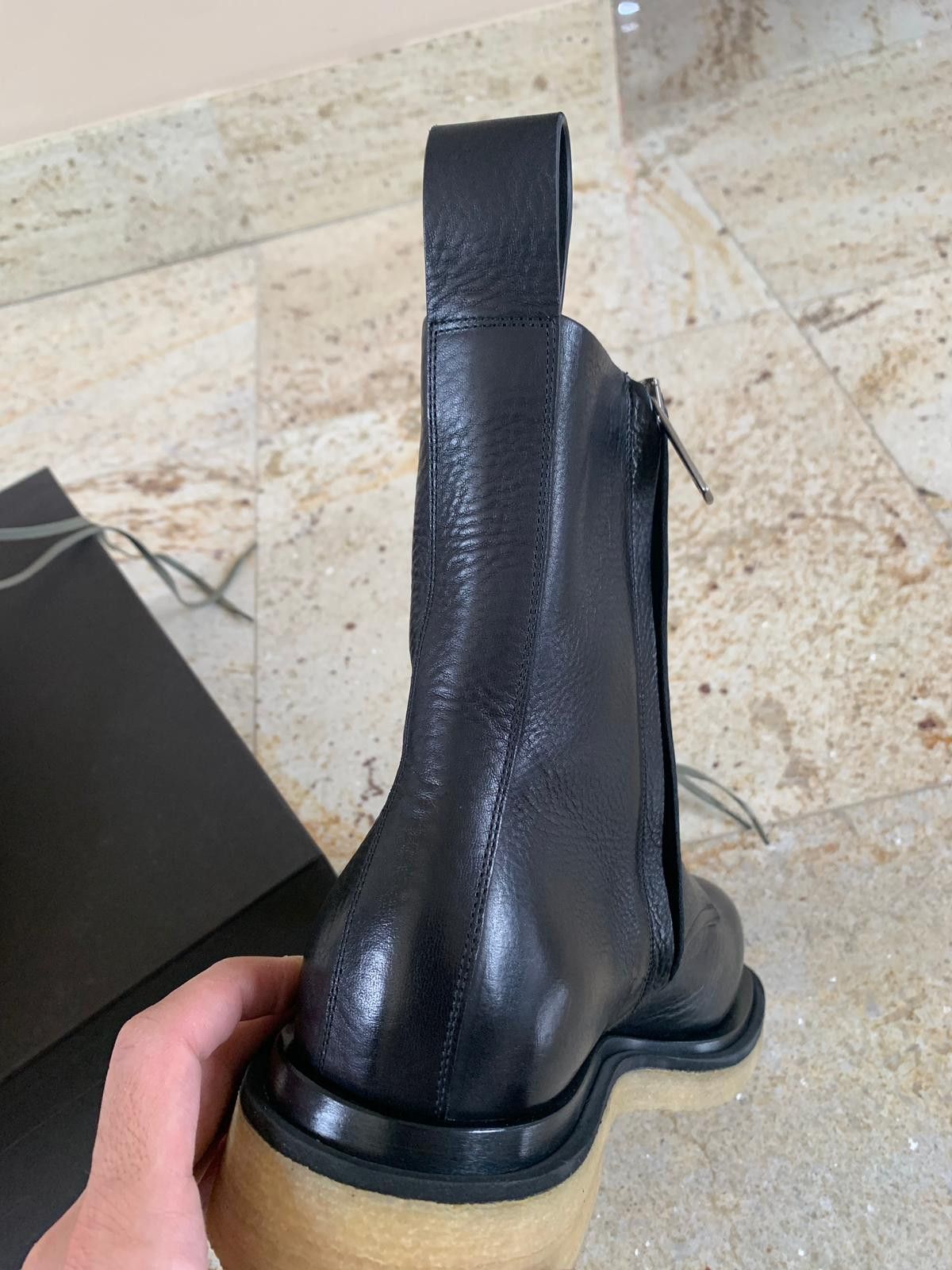 Bottega Veneta o1rshd1 Lace Up Boots in Black Size US 8 / EU 41 - 12 Thumbnail