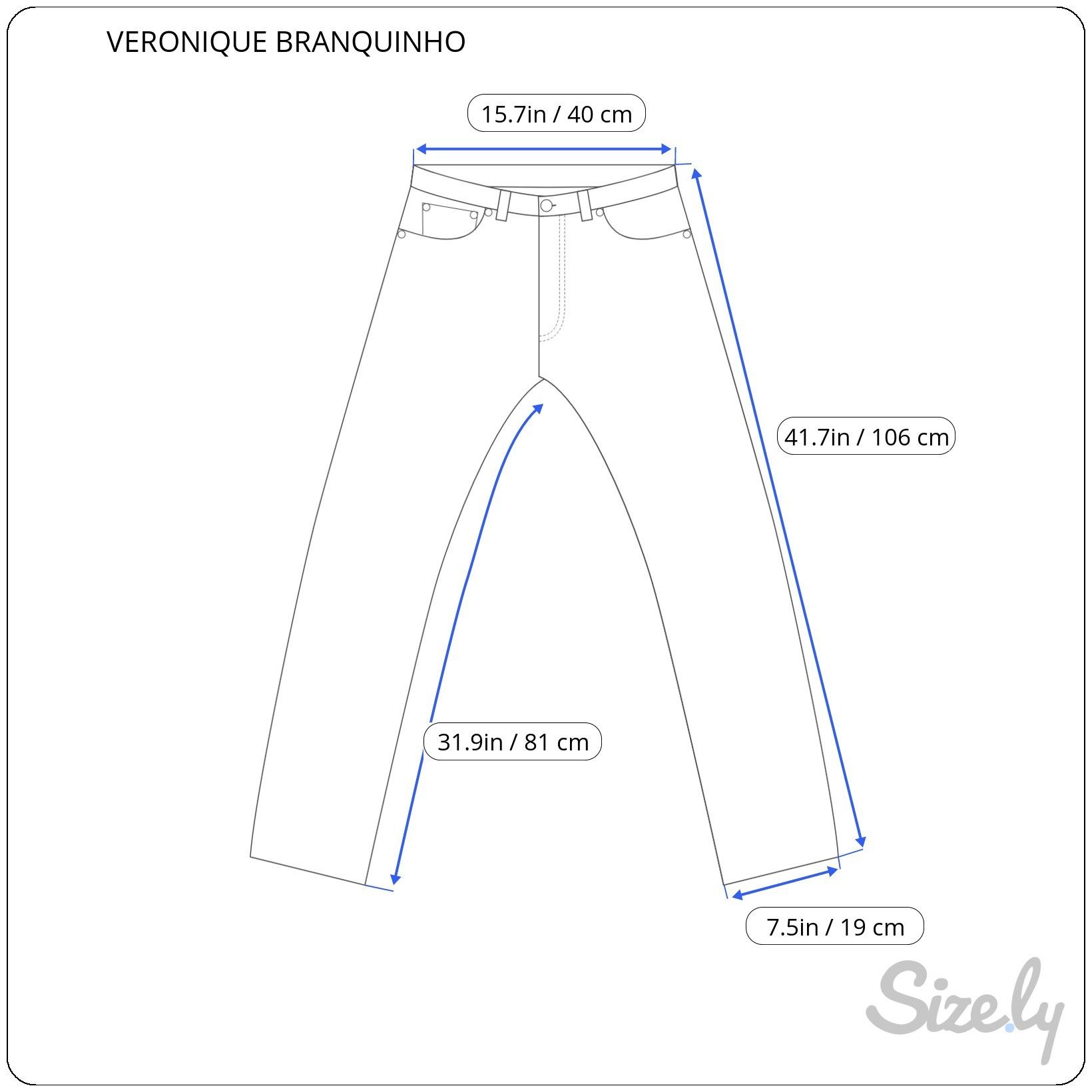 Veronique Branquinho ⚡️QUICK SALE⚡️2000s' Veronique Branquinho Blue Denim Jeans Size 28" / US 6 / IT 42 - 6 Thumbnail