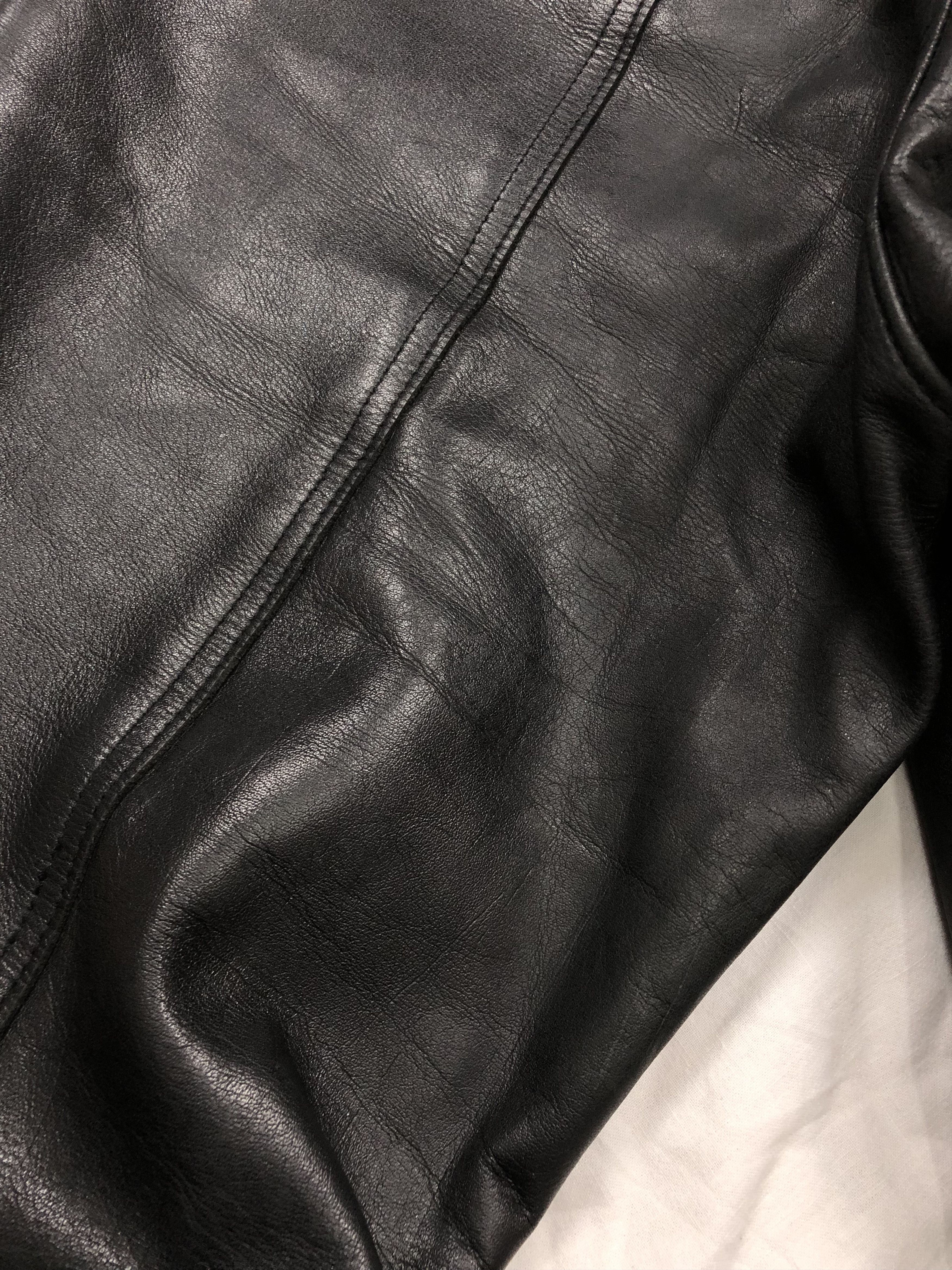 Genuine Leather Vintage 70s Lewis Leathers Real Hide Aviakit Pants Size US 32 / EU 48 - 21 Thumbnail