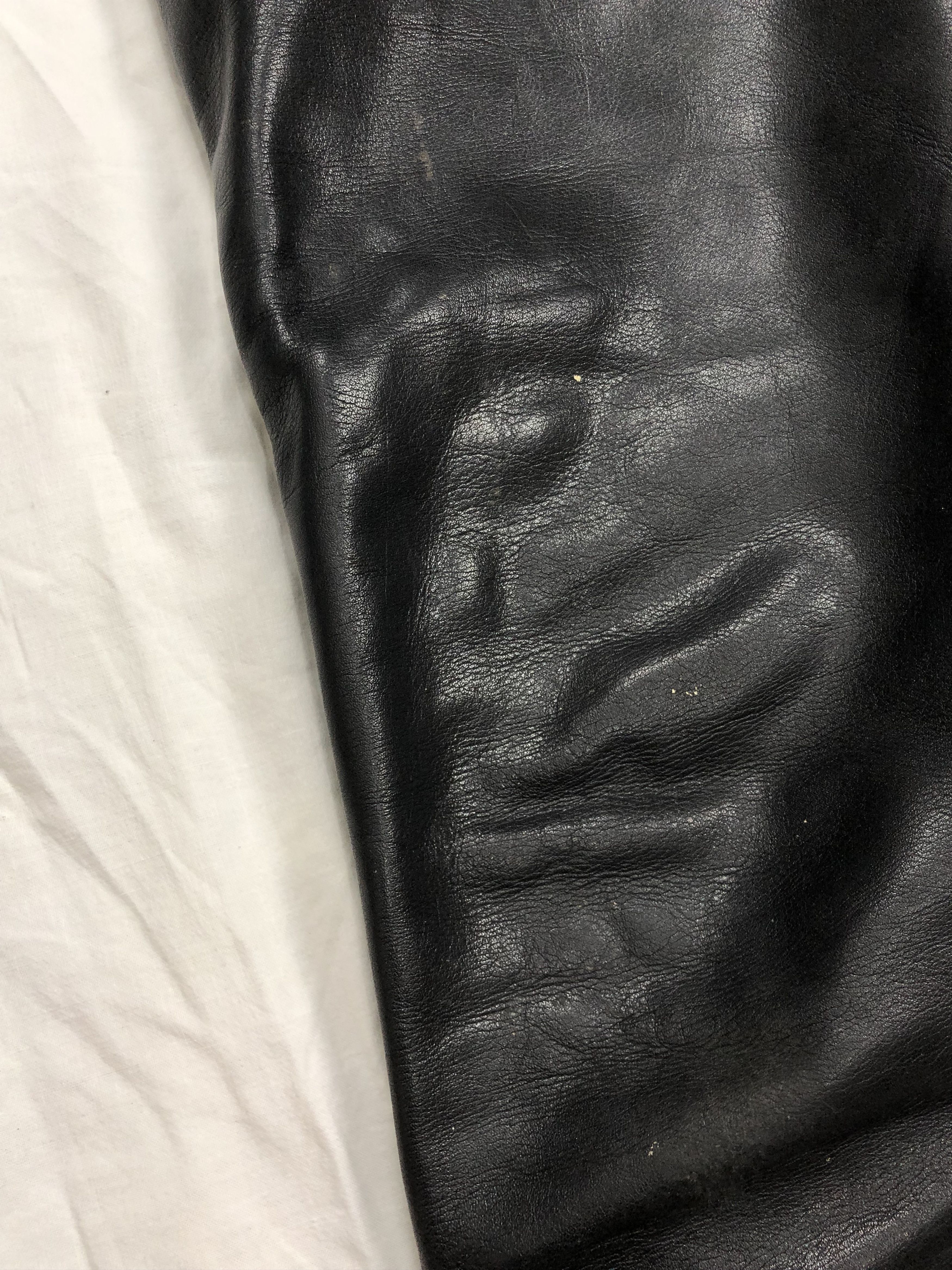 Genuine Leather Vintage 70s Lewis Leathers Real Hide Aviakit Pants Size US 32 / EU 48 - 9 Thumbnail