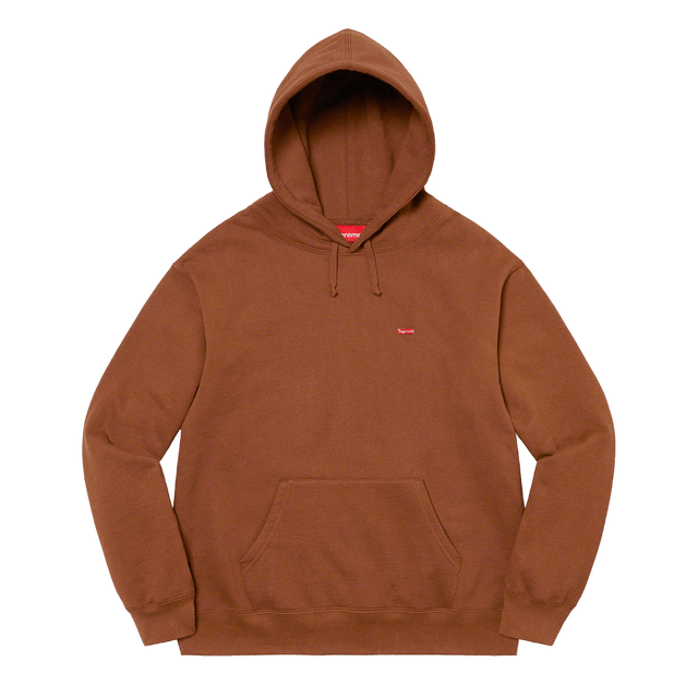 Supreme Supreme Enamel Small Box Hooded Sweatshirt in Brown - XLarge Size US XL / EU 56 / 4 - 1 Preview