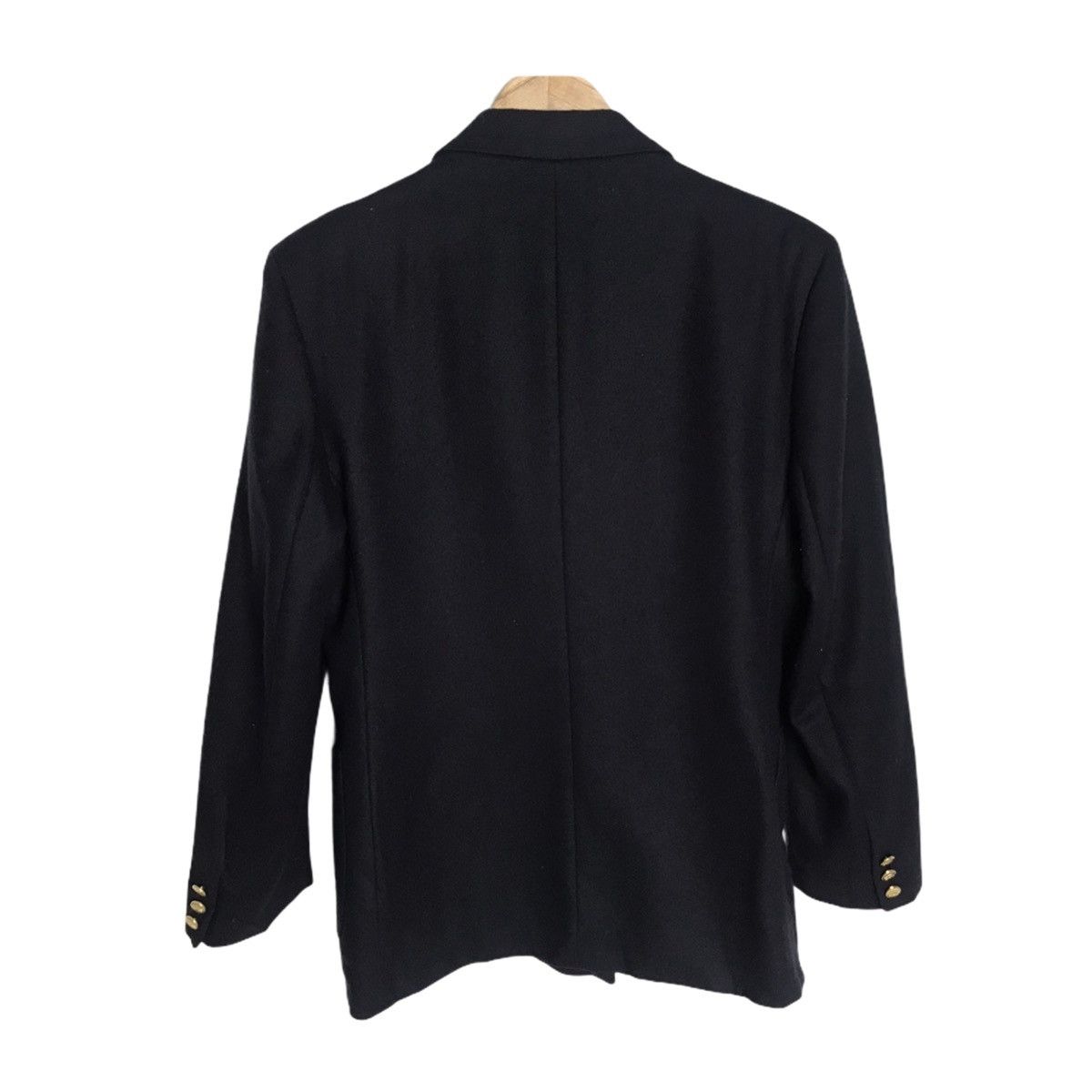 Burberry × Burberry Prorsum Burberry dark blue blazer embroidery logo made in england Size US M / EU 48-50 / 2 - 2 Thumbnail