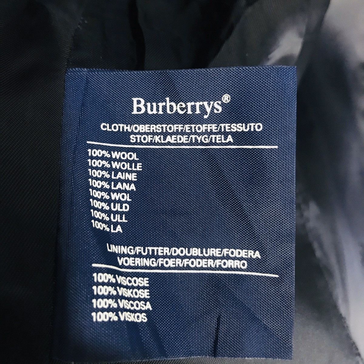 Burberry × Burberry Prorsum Burberry dark blue blazer embroidery logo made in england Size US M / EU 48-50 / 2 - 9 Thumbnail