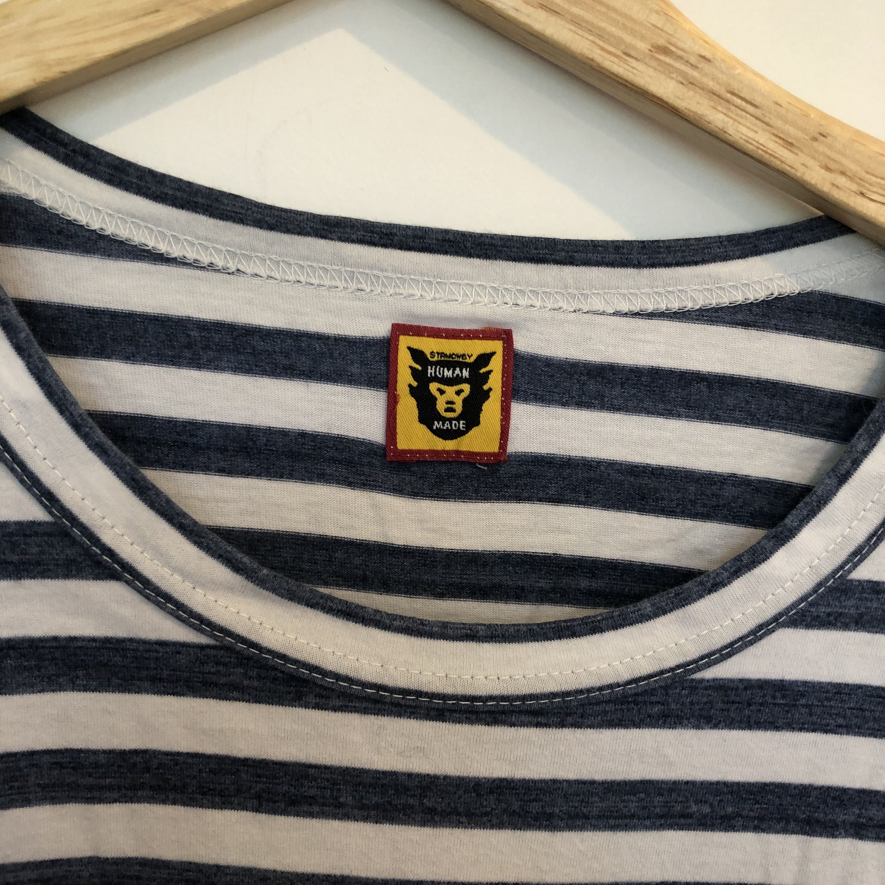 Human Made Human Made Striped Heart L/S Size US M / EU 48-50 / 2 - 3 Thumbnail
