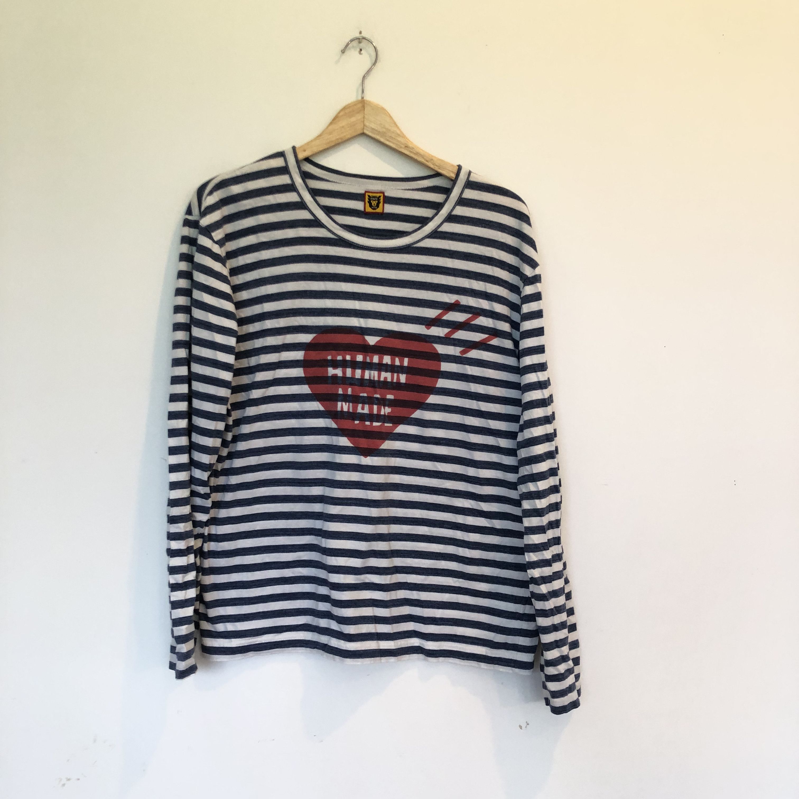 HUMAN MADE STRIPE RUGBY SHIRT 半袖 Human Made Multi Stripe Rugby Shirt in Yellow Human Made