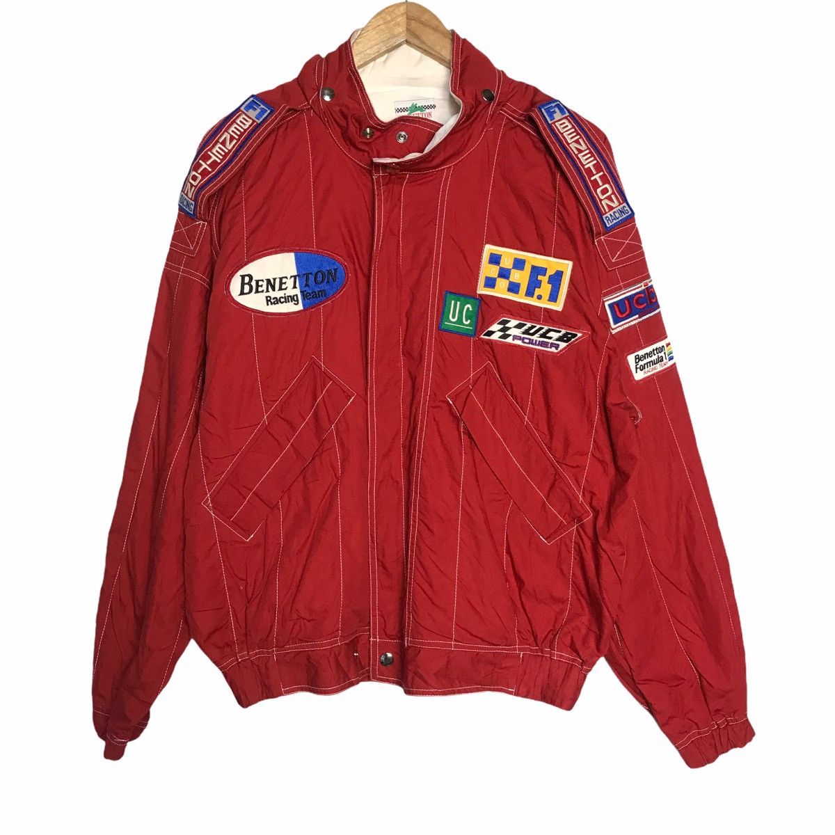 Maillot Vintage Benetton Formula 1 - Équipe Mild Seven Racing Team - Occasion Très Bon état - Uni Adulte