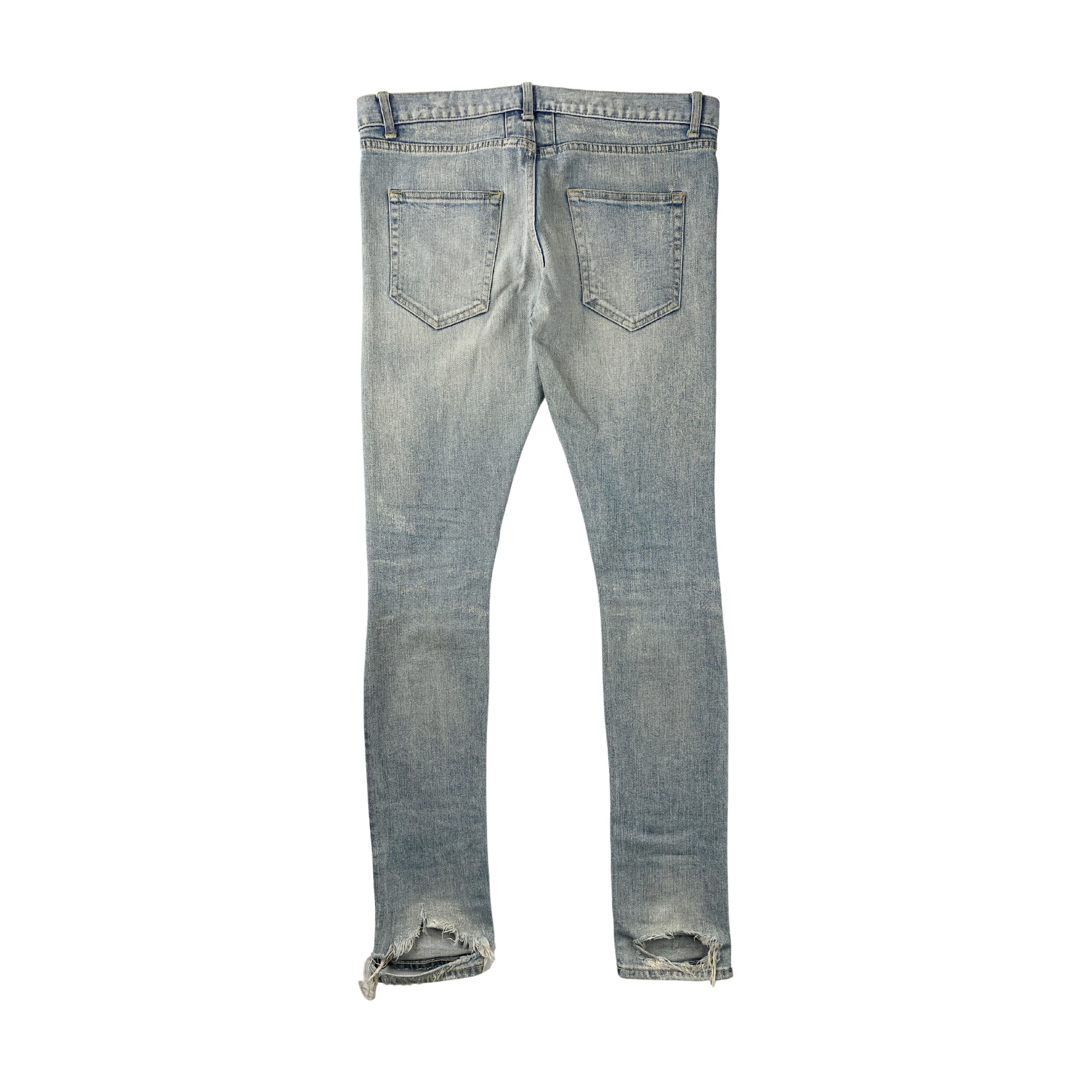 Saint Laurent Paris Saint Laurent FW13 Blowout Jeans Size US 30 / EU 46 - 2 Thumbnail