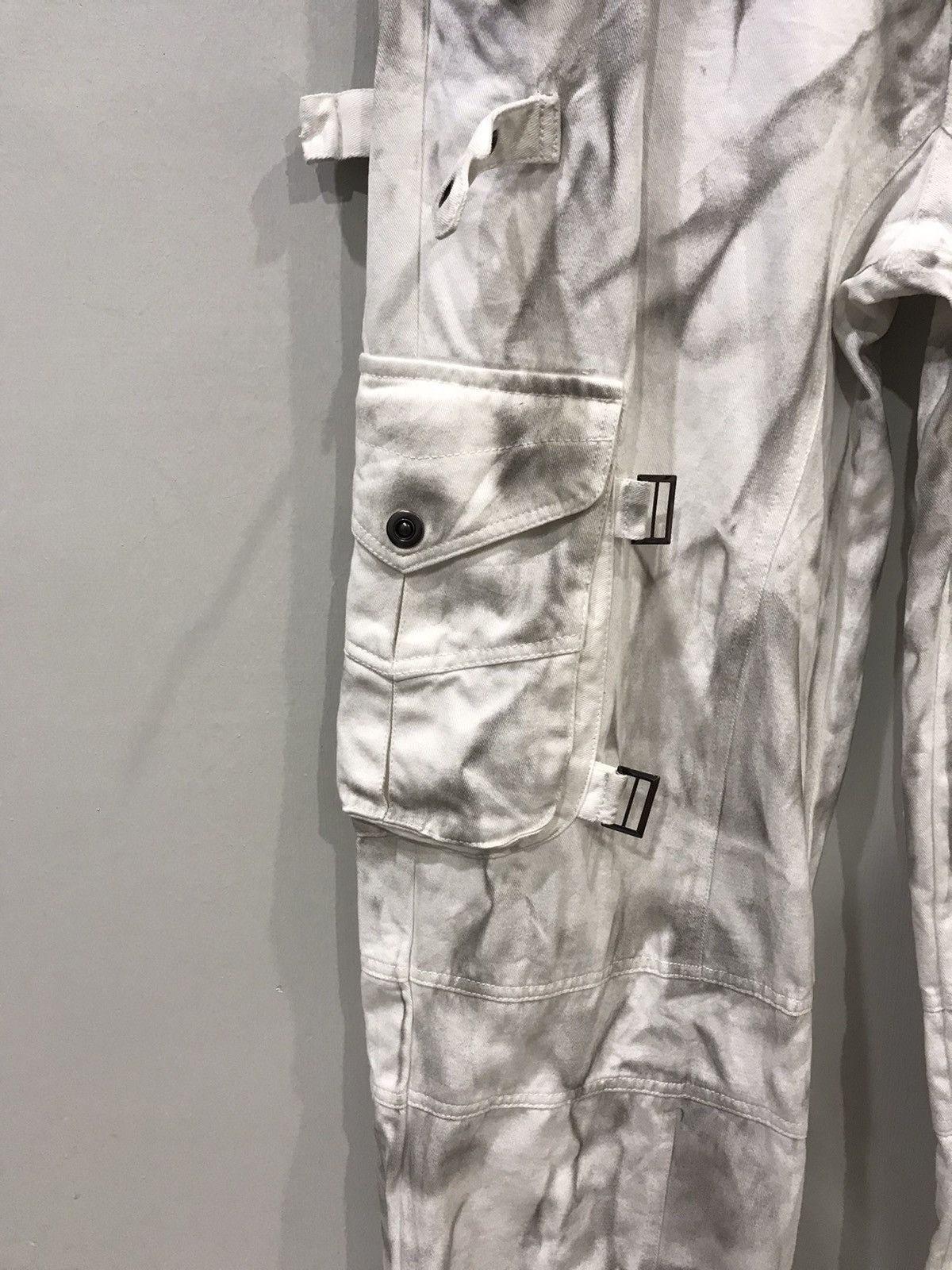 Japanese Brand × Seditionaries MIDAS Japan Smoky Effect Multipockets Tactical Cargo Pant Size US 33 - 5 Thumbnail
