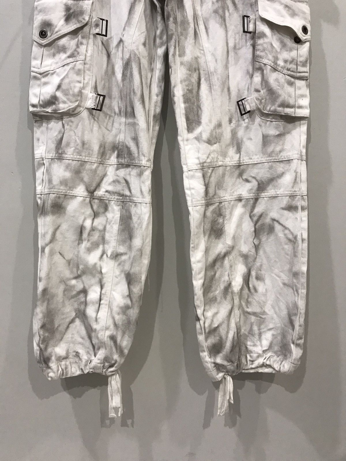 Japanese Brand × Seditionaries MIDAS Japan Smoky Effect Multipockets Tactical Cargo Pant Size US 33 - 6 Thumbnail