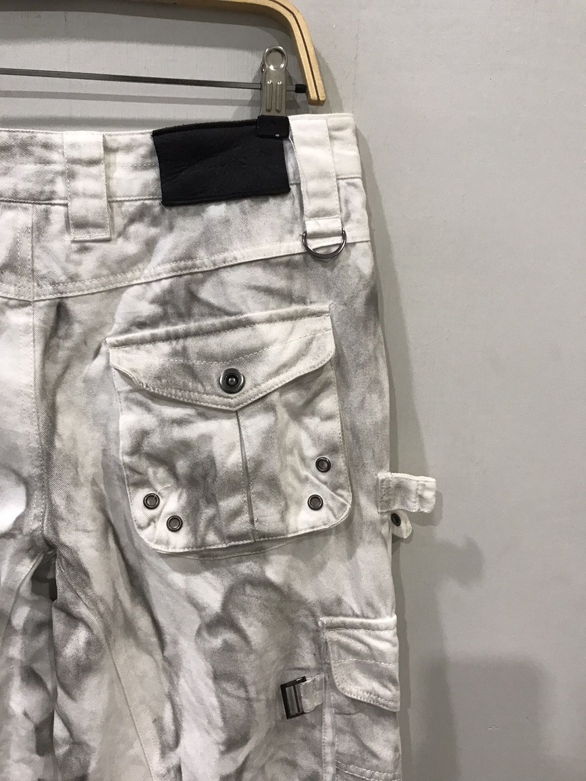Japanese Brand × Seditionaries MIDAS Japan Smoky Effect Multipockets Tactical Cargo Pant Size US 33 - 11 Thumbnail