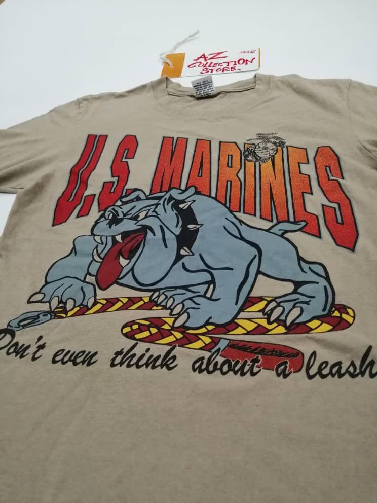 Vintage Vintage Bulldog Military Us Marines Tees Size US S / EU 44-46 / 1 - 2 Thumbnail
